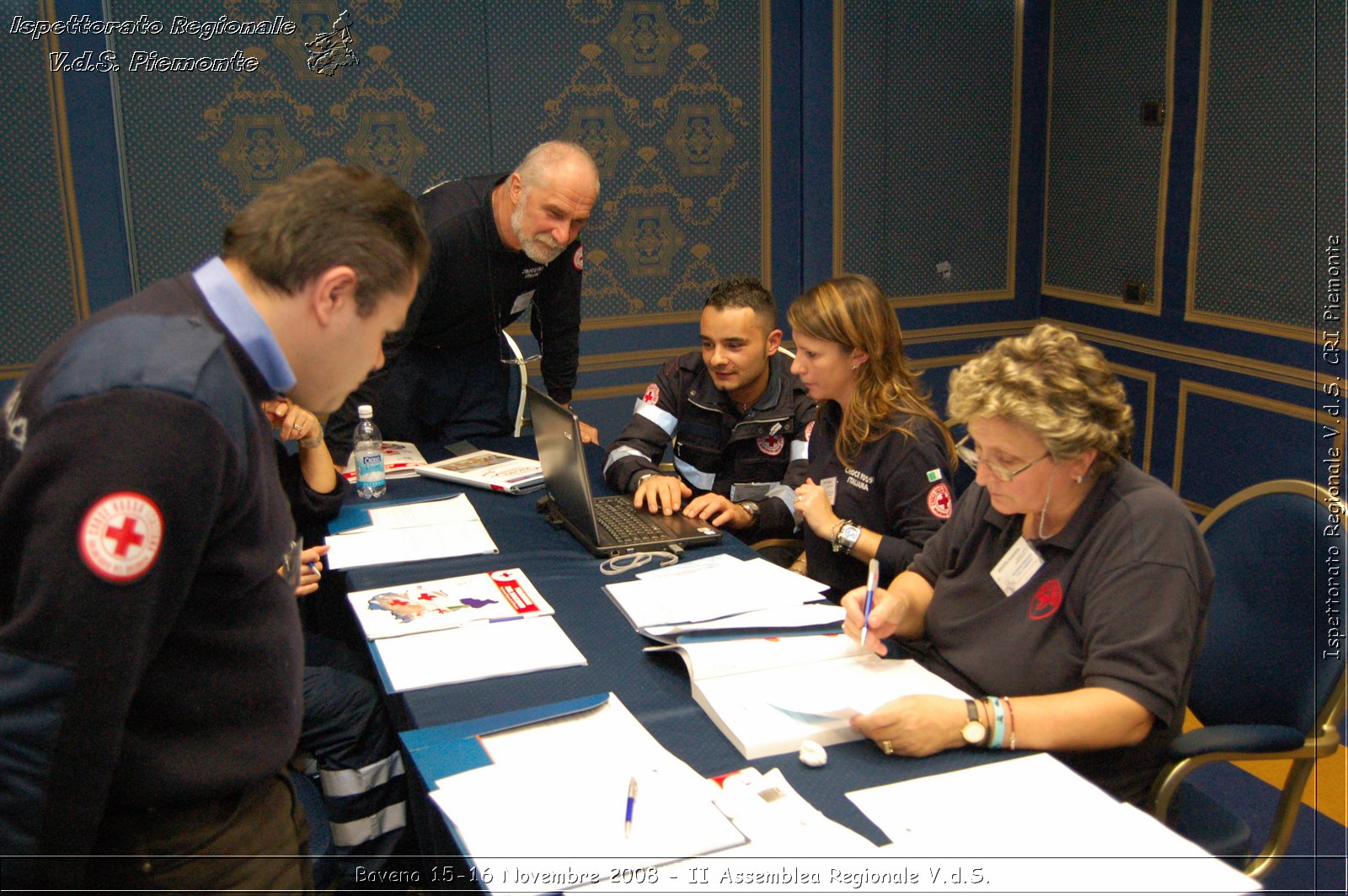 Baveno 15-16 Novembre 2008 - II Assemblea Regionale V.d.S. -  Croce Rossa Italiana - Ispettorato Regionale Volontari del Soccorso Piemonte