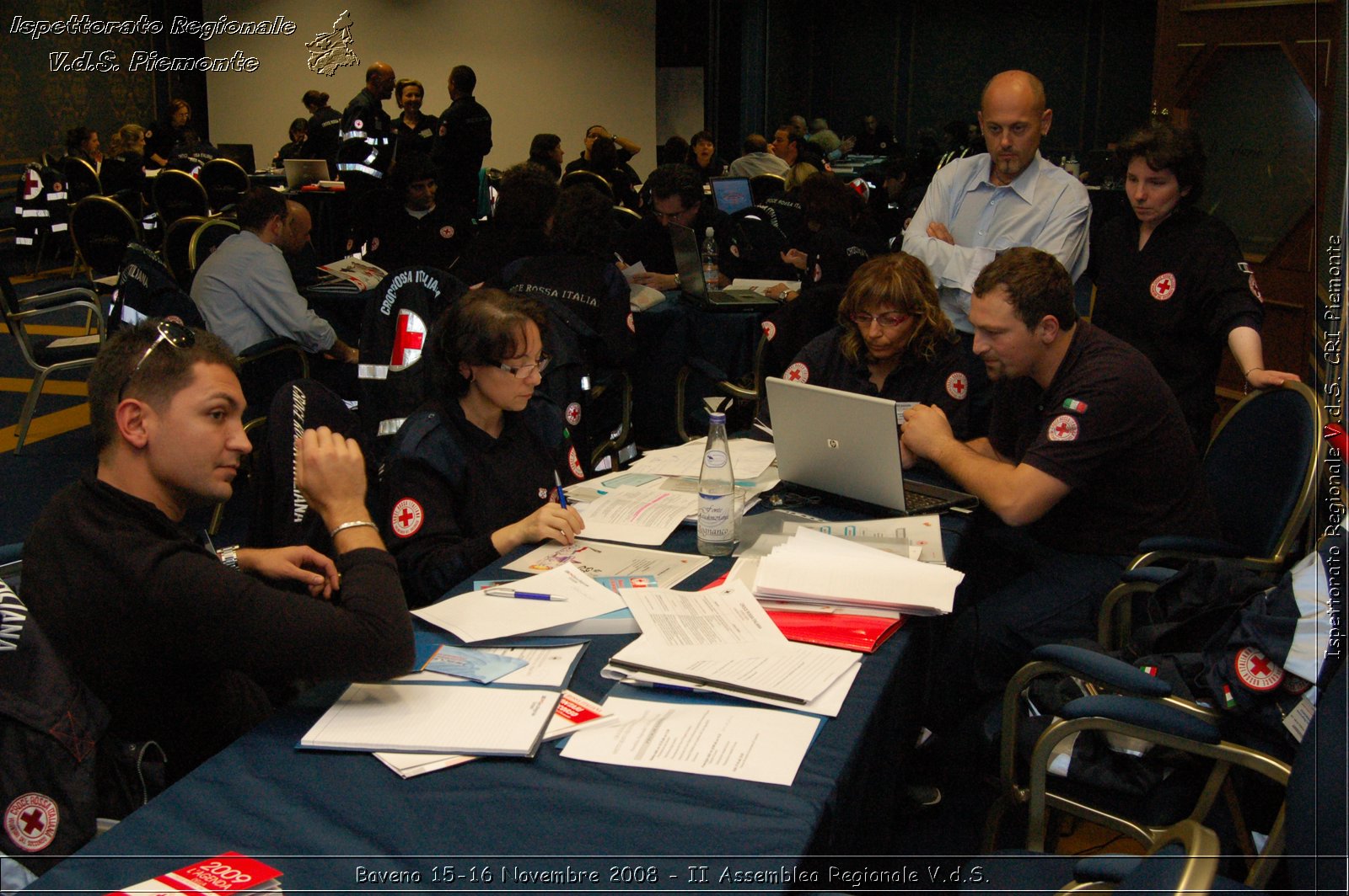 Baveno 15-16 Novembre 2008 - II Assemblea Regionale V.d.S. -  Croce Rossa Italiana - Ispettorato Regionale Volontari del Soccorso Piemonte