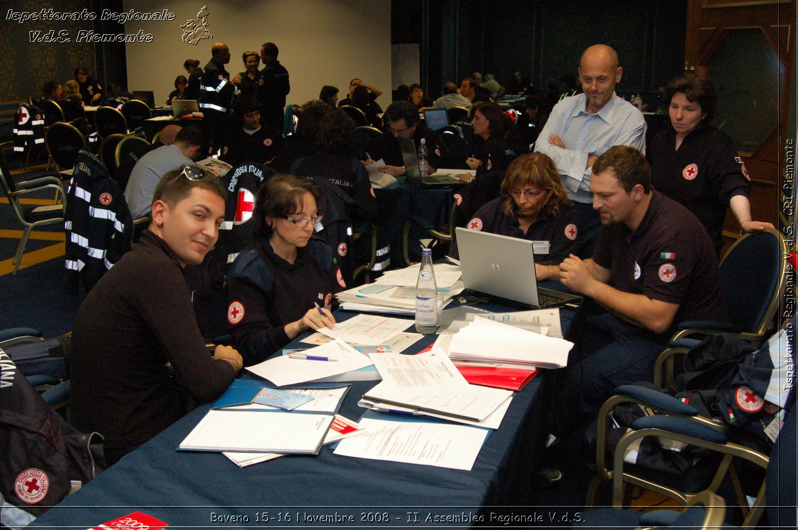 Baveno 15-16 Novembre 2008 - II Assemblea Regionale V.d.S. -  Croce Rossa Italiana - Ispettorato Regionale Volontari del Soccorso Piemonte