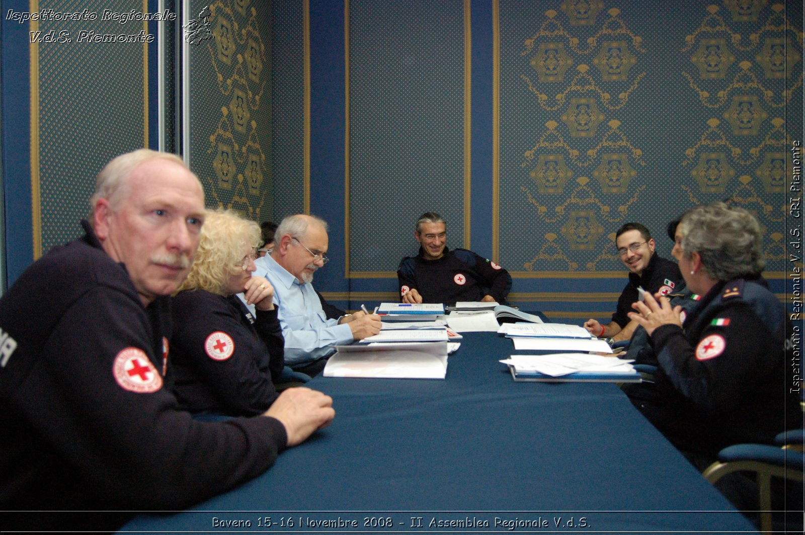 Baveno 15-16 Novembre 2008 - II Assemblea Regionale V.d.S. -  Croce Rossa Italiana - Ispettorato Regionale Volontari del Soccorso Piemonte