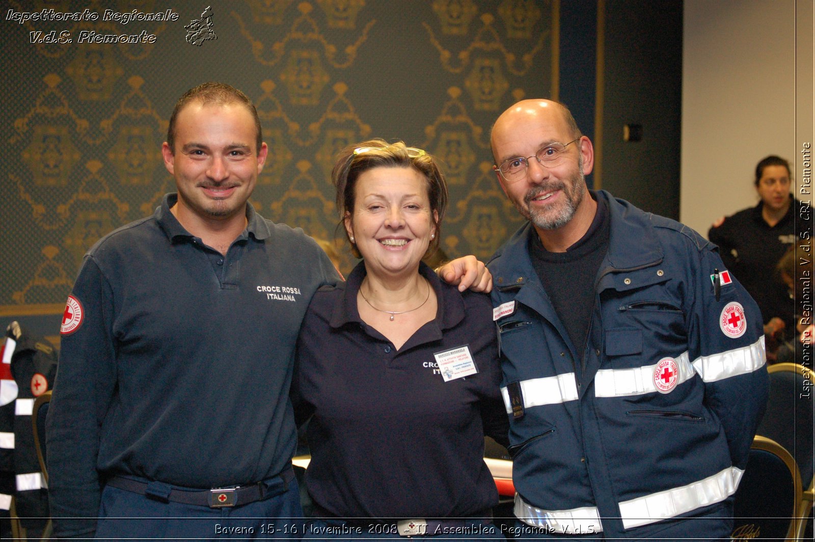 Baveno 15-16 Novembre 2008 - II Assemblea Regionale V.d.S. -  Croce Rossa Italiana - Ispettorato Regionale Volontari del Soccorso Piemonte