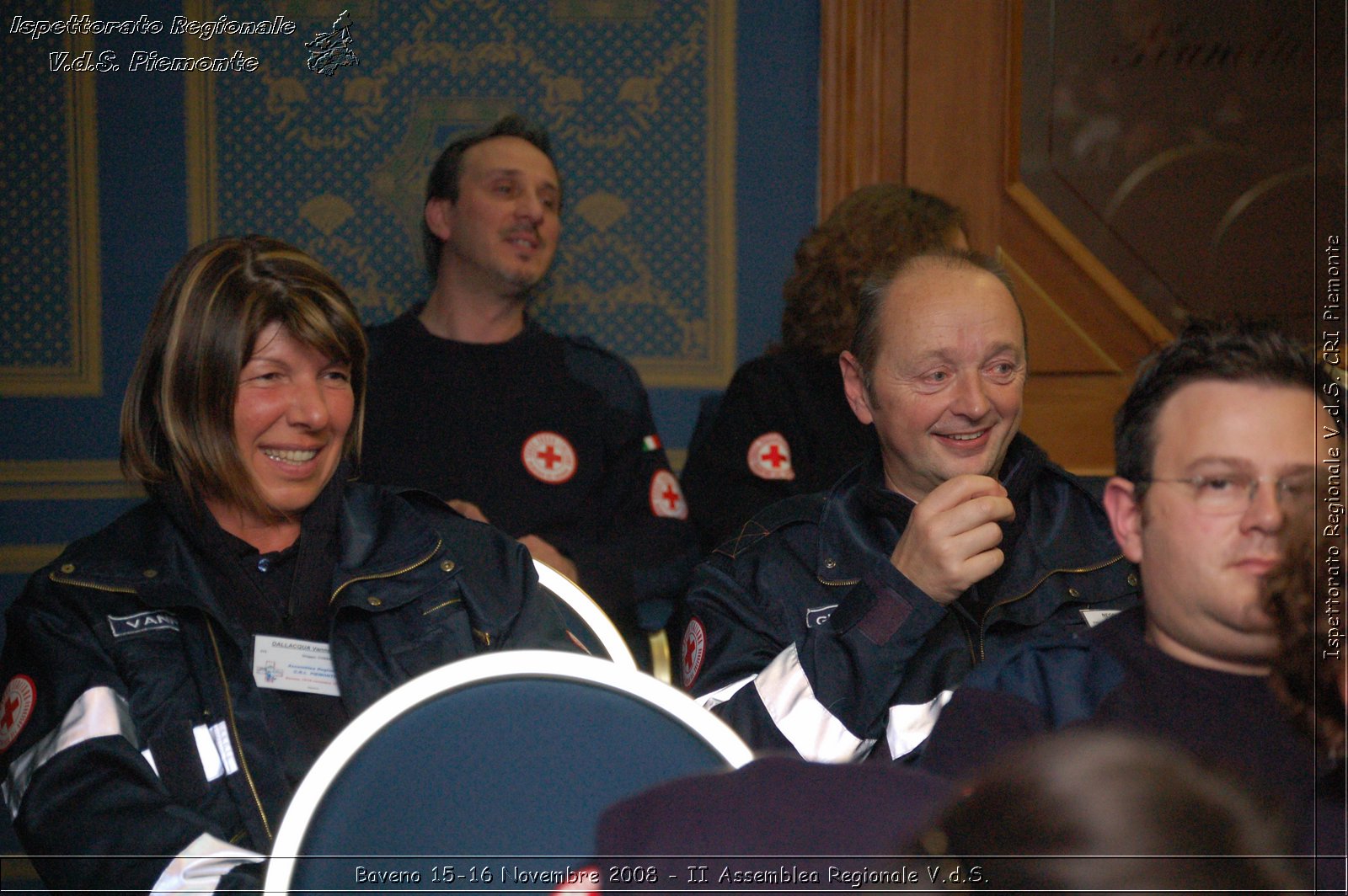 Baveno 15-16 Novembre 2008 - II Assemblea Regionale V.d.S. -  Croce Rossa Italiana - Ispettorato Regionale Volontari del Soccorso Piemonte