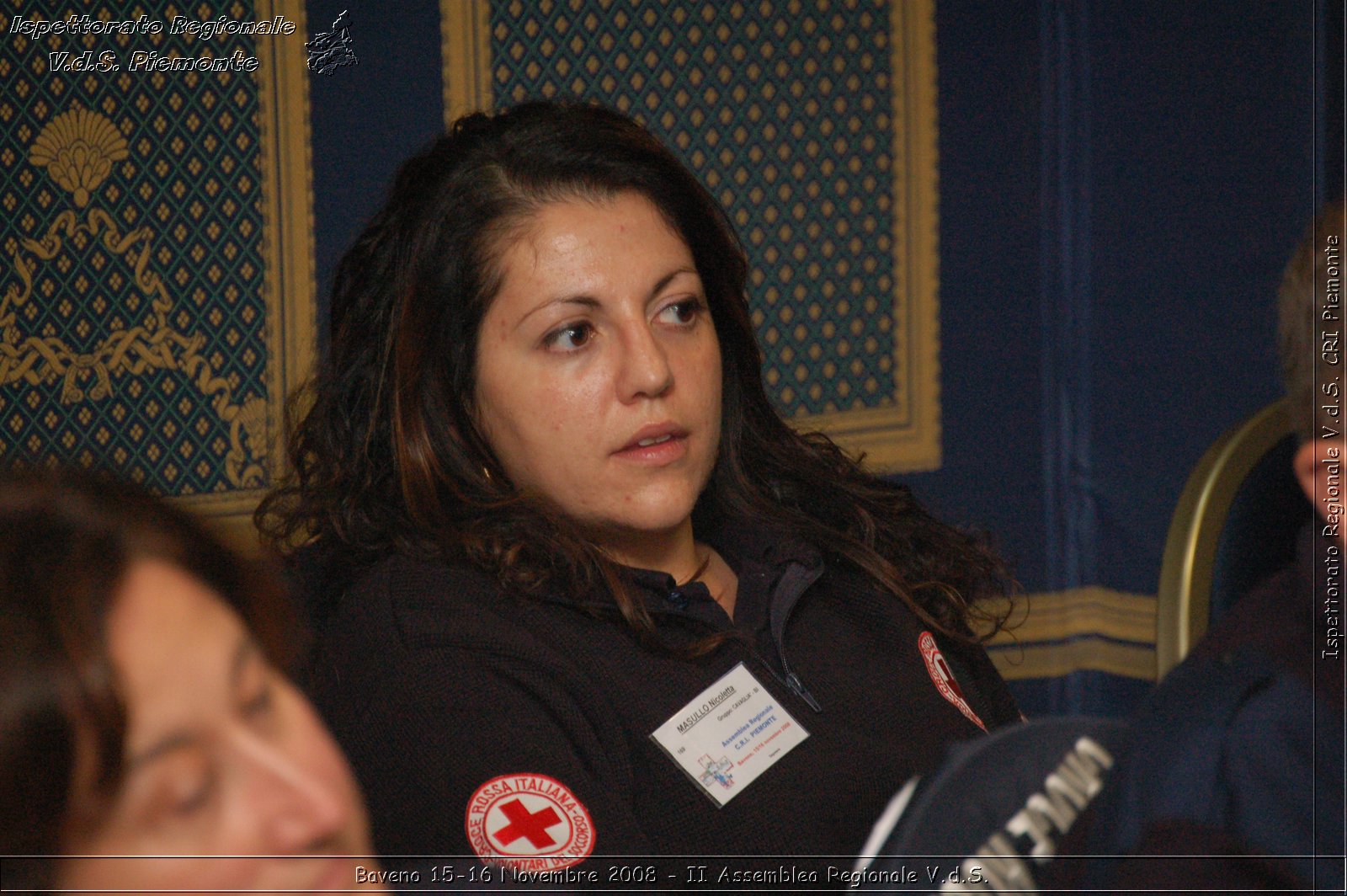 Baveno 15-16 Novembre 2008 - II Assemblea Regionale V.d.S. -  Croce Rossa Italiana - Ispettorato Regionale Volontari del Soccorso Piemonte