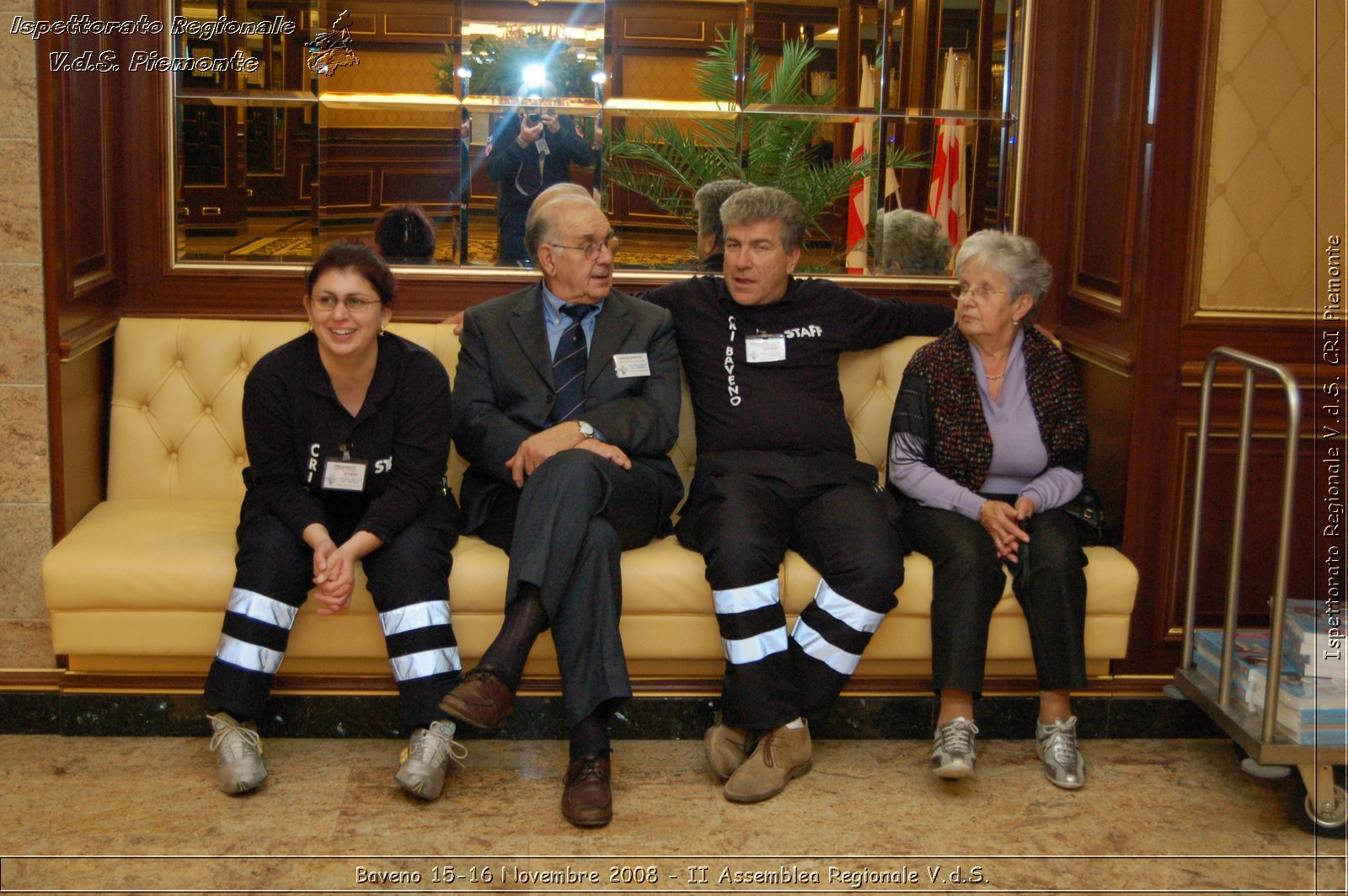 Baveno 15-16 Novembre 2008 - II Assemblea Regionale V.d.S. -  Croce Rossa Italiana - Ispettorato Regionale Volontari del Soccorso Piemonte