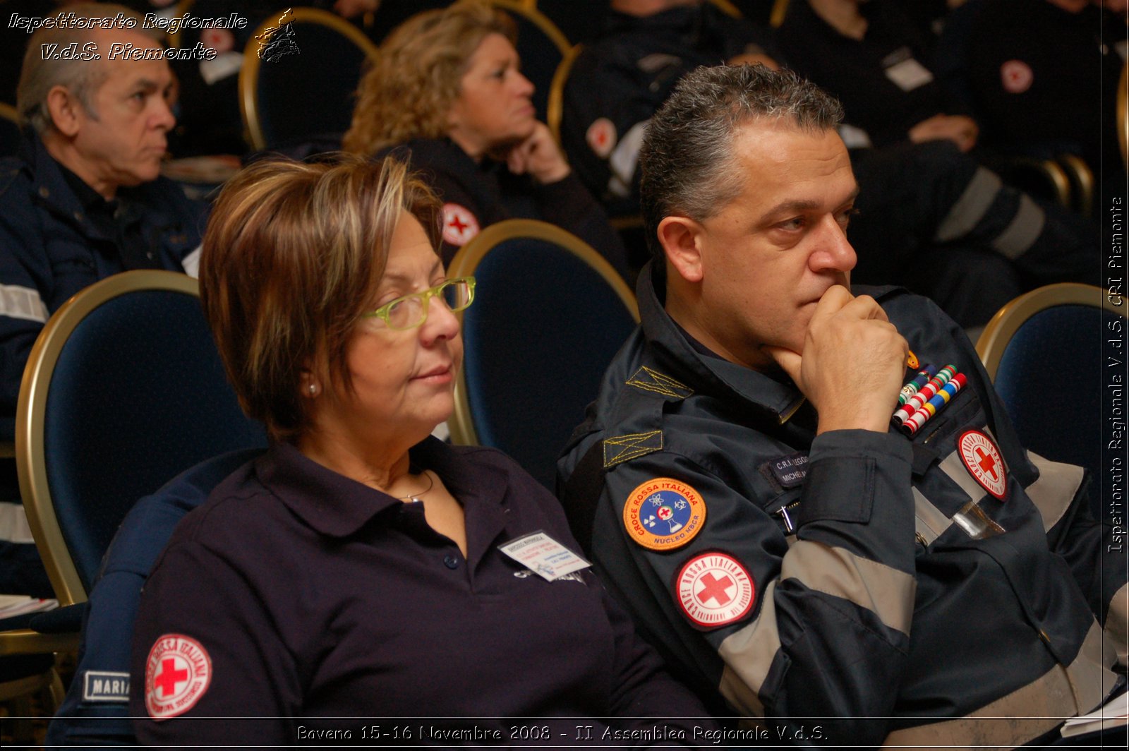 Baveno 15-16 Novembre 2008 - II Assemblea Regionale V.d.S. -  Croce Rossa Italiana - Ispettorato Regionale Volontari del Soccorso Piemonte