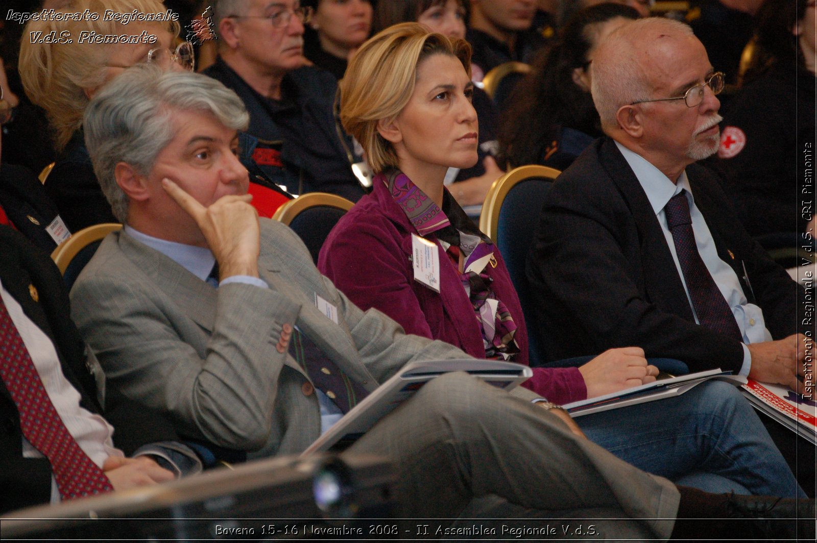 Baveno 15-16 Novembre 2008 - II Assemblea Regionale V.d.S. -  Croce Rossa Italiana - Ispettorato Regionale Volontari del Soccorso Piemonte