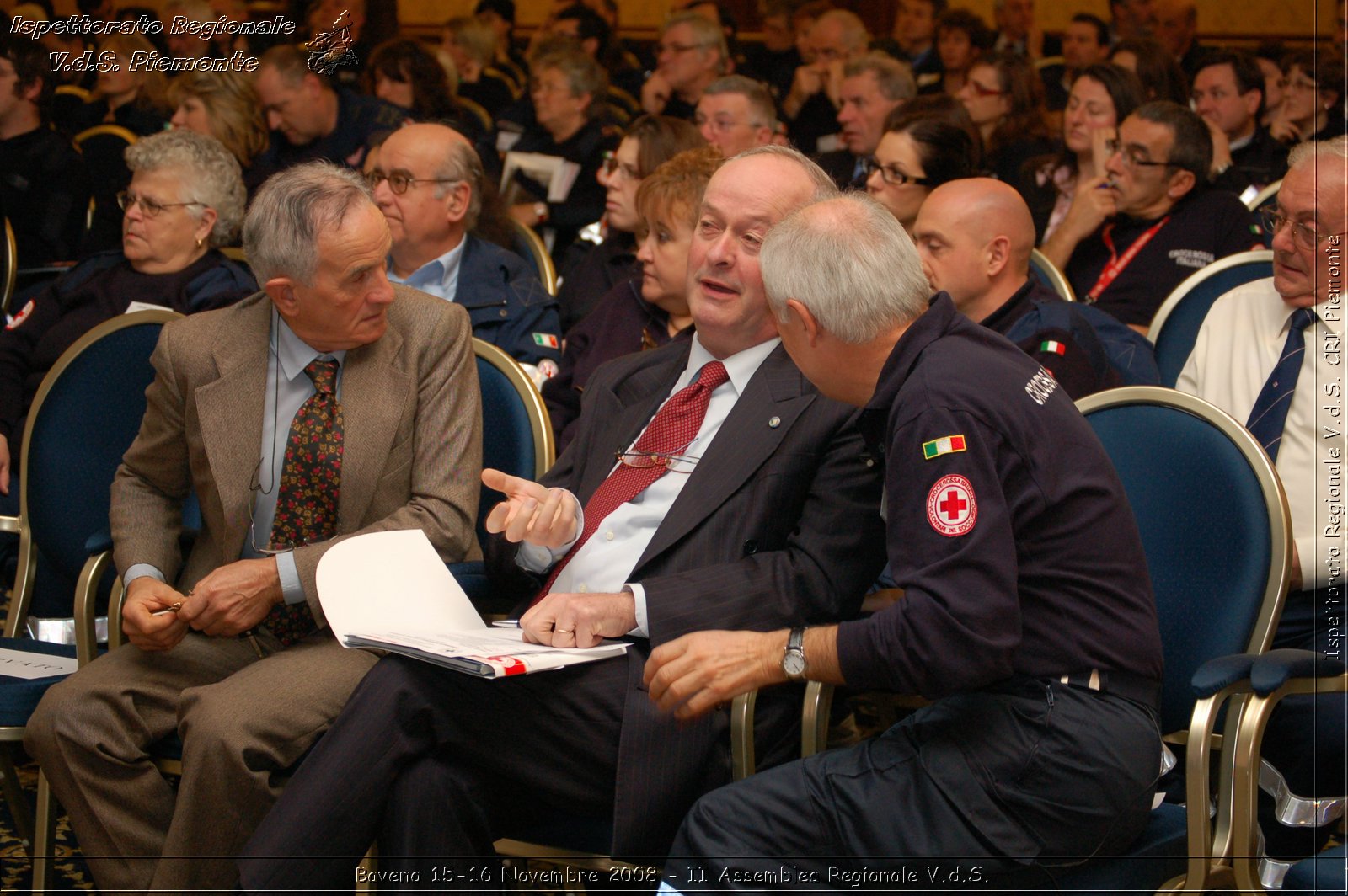 Baveno 15-16 Novembre 2008 - II Assemblea Regionale V.d.S. -  Croce Rossa Italiana - Ispettorato Regionale Volontari del Soccorso Piemonte