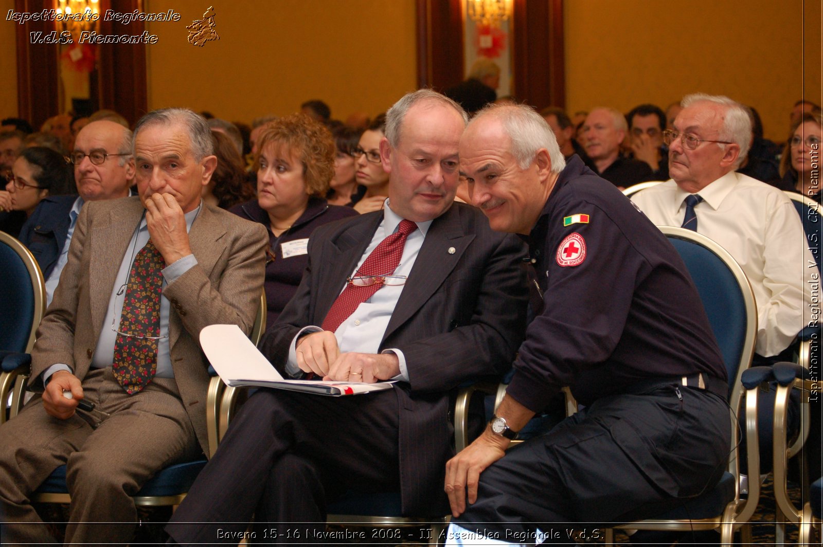 Baveno 15-16 Novembre 2008 - II Assemblea Regionale V.d.S. -  Croce Rossa Italiana - Ispettorato Regionale Volontari del Soccorso Piemonte