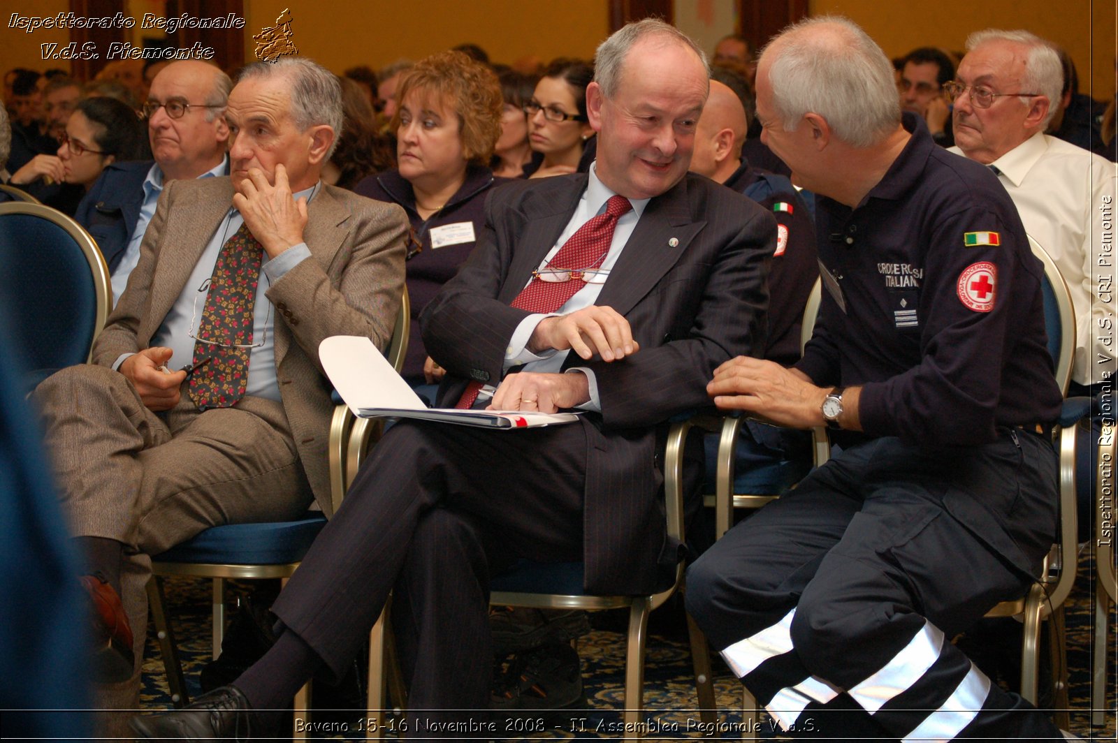 Baveno 15-16 Novembre 2008 - II Assemblea Regionale V.d.S. -  Croce Rossa Italiana - Ispettorato Regionale Volontari del Soccorso Piemonte