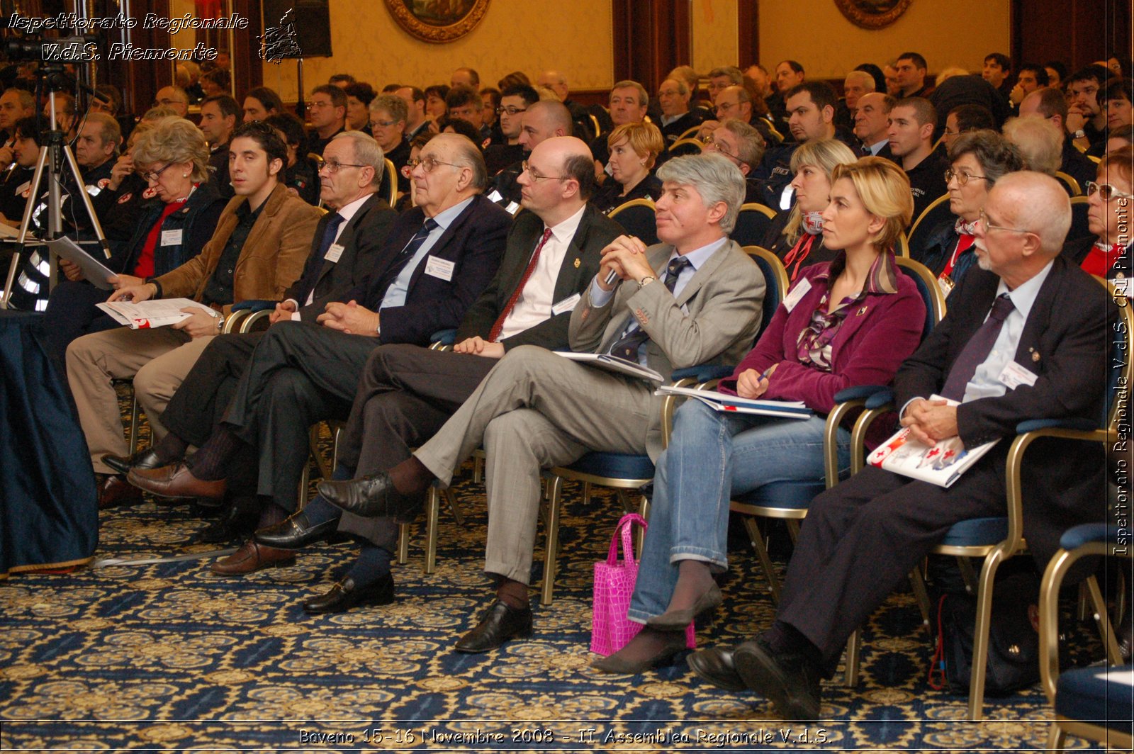 Baveno 15-16 Novembre 2008 - II Assemblea Regionale V.d.S. -  Croce Rossa Italiana - Ispettorato Regionale Volontari del Soccorso Piemonte