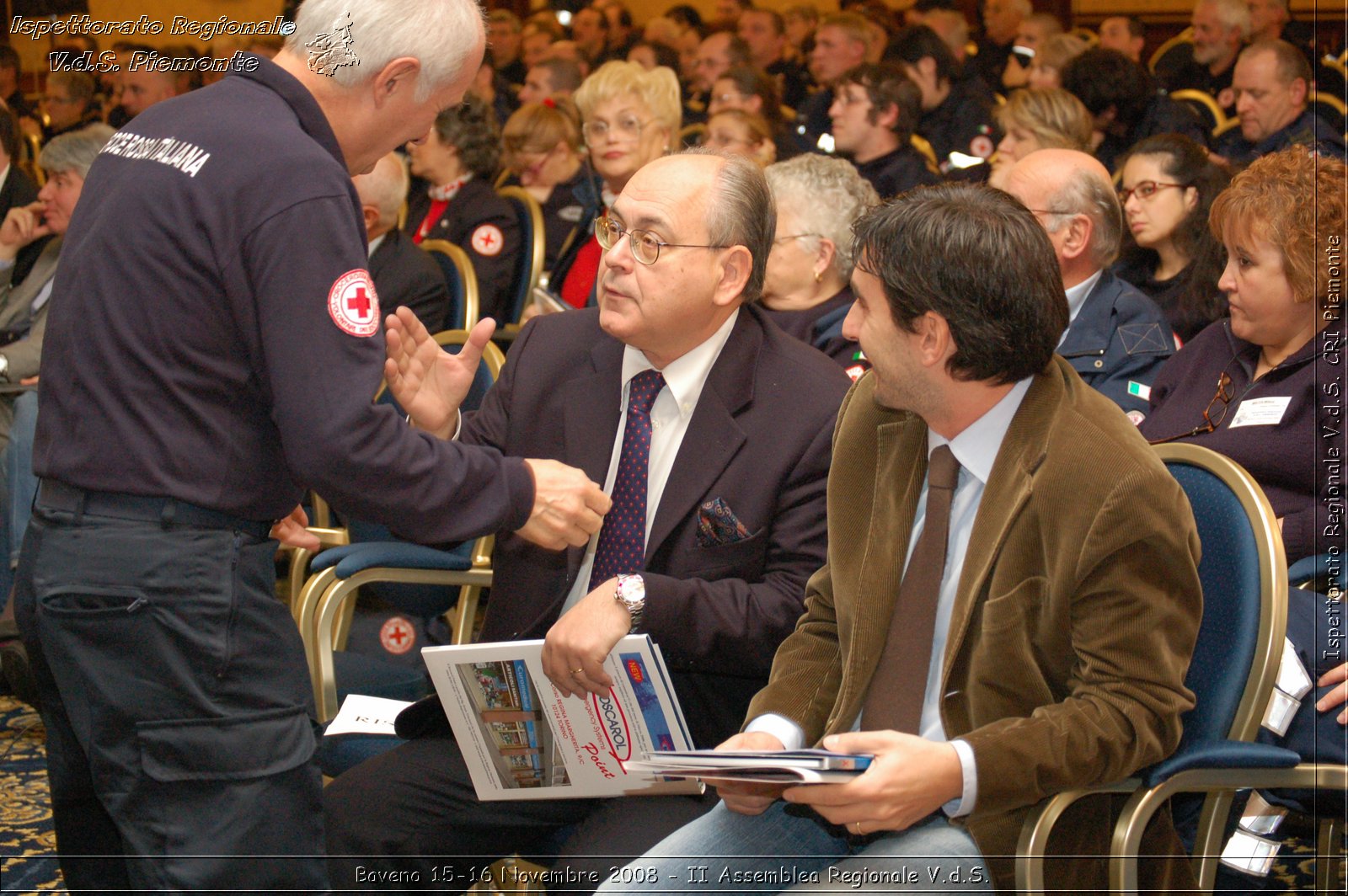 Baveno 15-16 Novembre 2008 - II Assemblea Regionale V.d.S. -  Croce Rossa Italiana - Ispettorato Regionale Volontari del Soccorso Piemonte