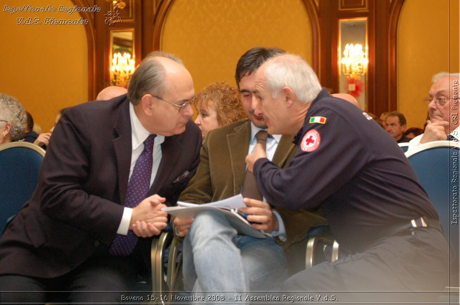 Baveno 15-16 Novembre 2008 - II Assemblea Regionale V.d.S. -  Croce Rossa Italiana - Ispettorato Regionale Volontari del Soccorso Piemonte