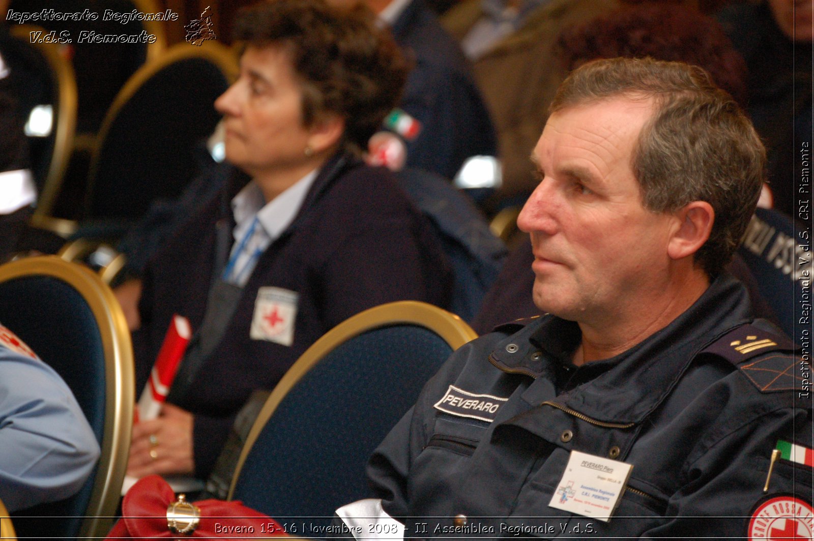 Baveno 15-16 Novembre 2008 - II Assemblea Regionale V.d.S. -  Croce Rossa Italiana - Ispettorato Regionale Volontari del Soccorso Piemonte