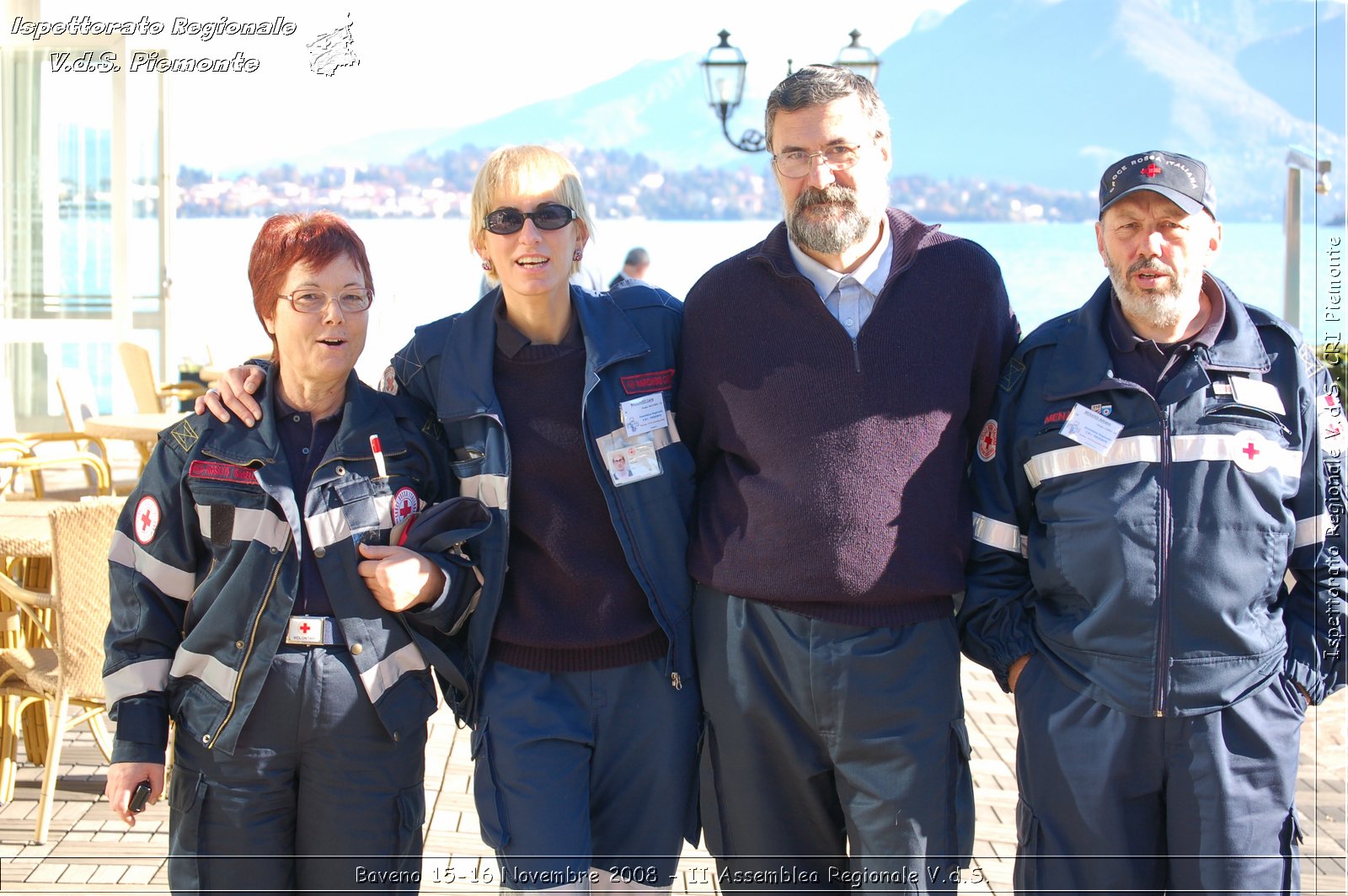 Baveno 15-16 Novembre 2008 - II Assemblea Regionale V.d.S. -  Croce Rossa Italiana - Ispettorato Regionale Volontari del Soccorso Piemonte