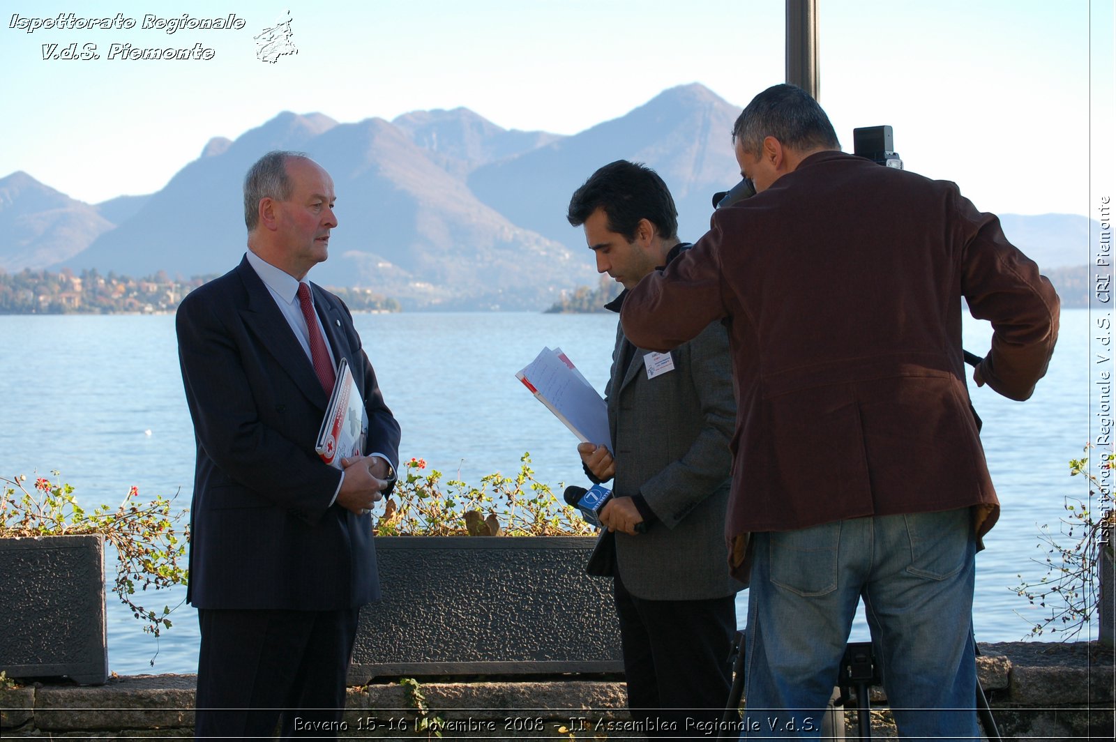 Baveno 15-16 Novembre 2008 - II Assemblea Regionale V.d.S. -  Croce Rossa Italiana - Ispettorato Regionale Volontari del Soccorso Piemonte