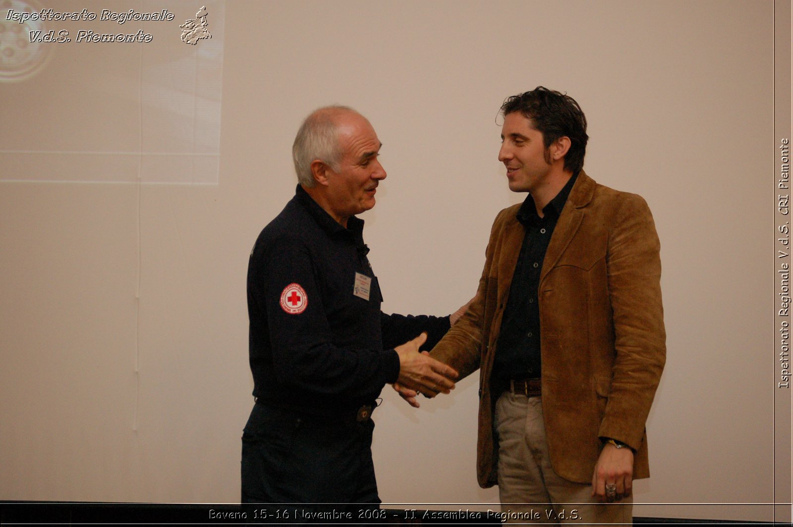 Baveno 15-16 Novembre 2008 - II Assemblea Regionale V.d.S. -  Croce Rossa Italiana - Ispettorato Regionale Volontari del Soccorso Piemonte