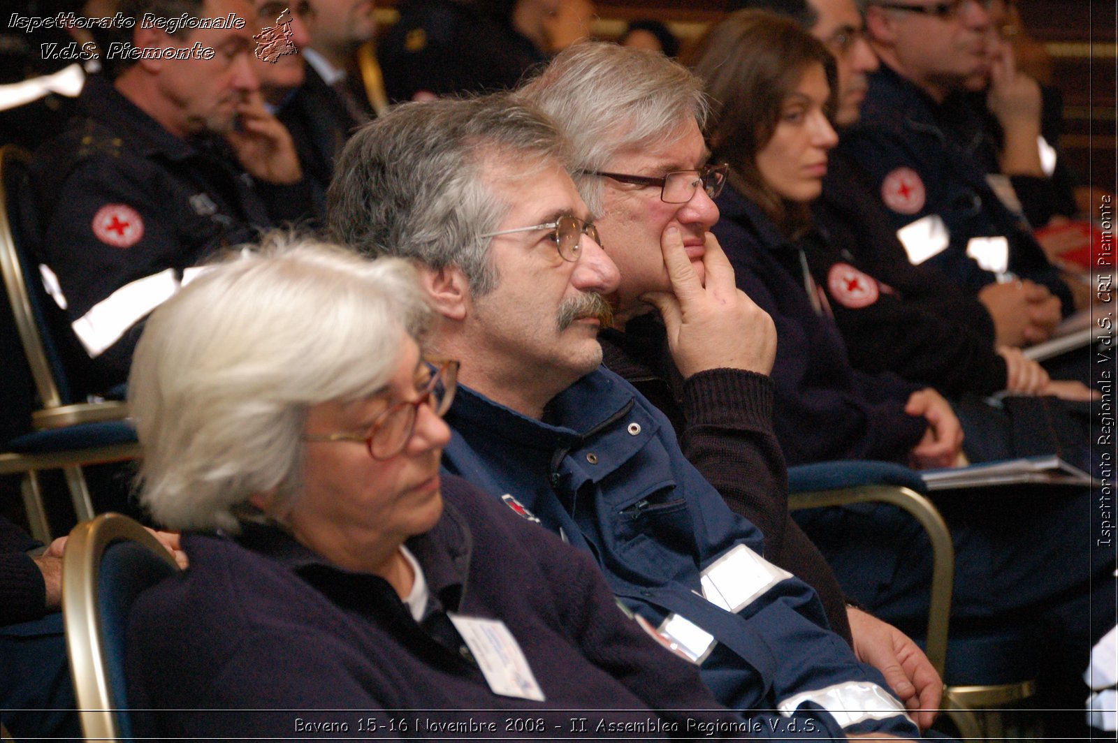 Baveno 15-16 Novembre 2008 - II Assemblea Regionale V.d.S. -  Croce Rossa Italiana - Ispettorato Regionale Volontari del Soccorso Piemonte