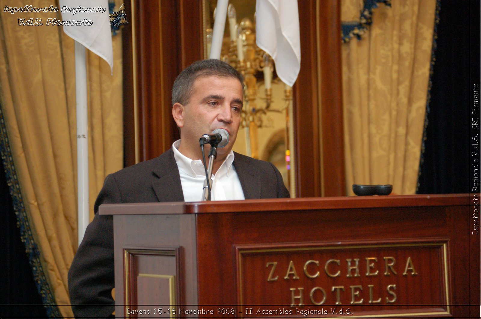 Baveno 15-16 Novembre 2008 - II Assemblea Regionale V.d.S. -  Croce Rossa Italiana - Ispettorato Regionale Volontari del Soccorso Piemonte