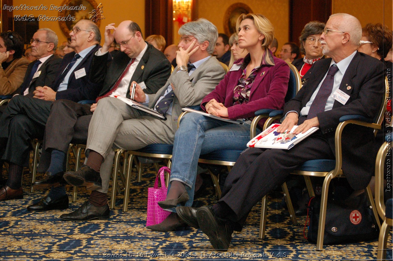 Baveno 15-16 Novembre 2008 - II Assemblea Regionale V.d.S. -  Croce Rossa Italiana - Ispettorato Regionale Volontari del Soccorso Piemonte