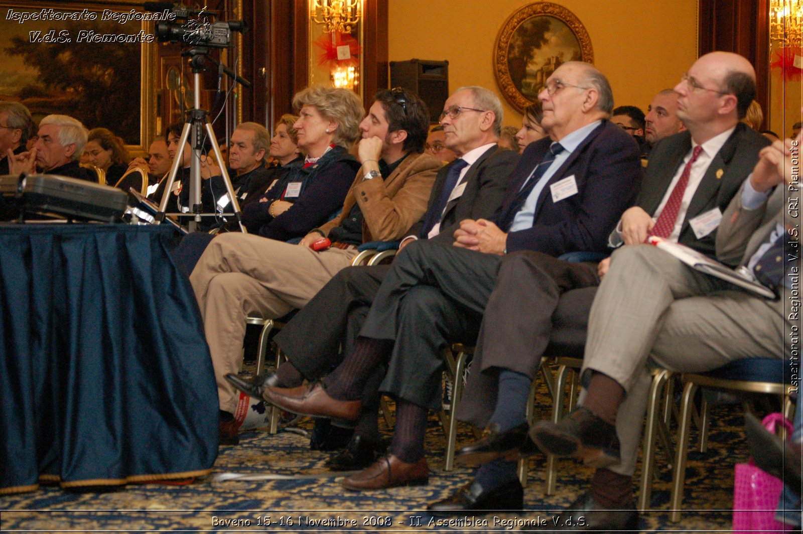 Baveno 15-16 Novembre 2008 - II Assemblea Regionale V.d.S. -  Croce Rossa Italiana - Ispettorato Regionale Volontari del Soccorso Piemonte