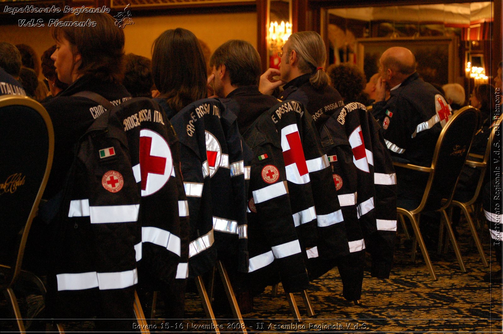 Baveno 15-16 Novembre 2008 - II Assemblea Regionale V.d.S. -  Croce Rossa Italiana - Ispettorato Regionale Volontari del Soccorso Piemonte