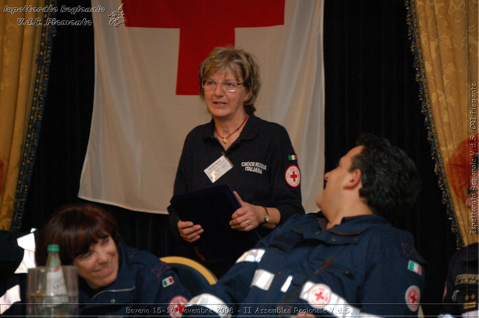 Baveno 15-16 Novembre 2008 - II Assemblea Regionale V.d.S. -  Croce Rossa Italiana - Ispettorato Regionale Volontari del Soccorso Piemonte