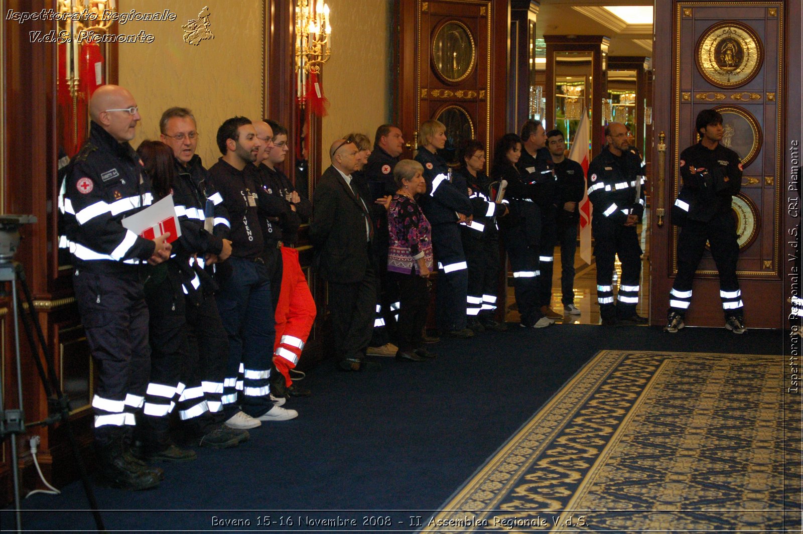 Baveno 15-16 Novembre 2008 - II Assemblea Regionale V.d.S. -  Croce Rossa Italiana - Ispettorato Regionale Volontari del Soccorso Piemonte