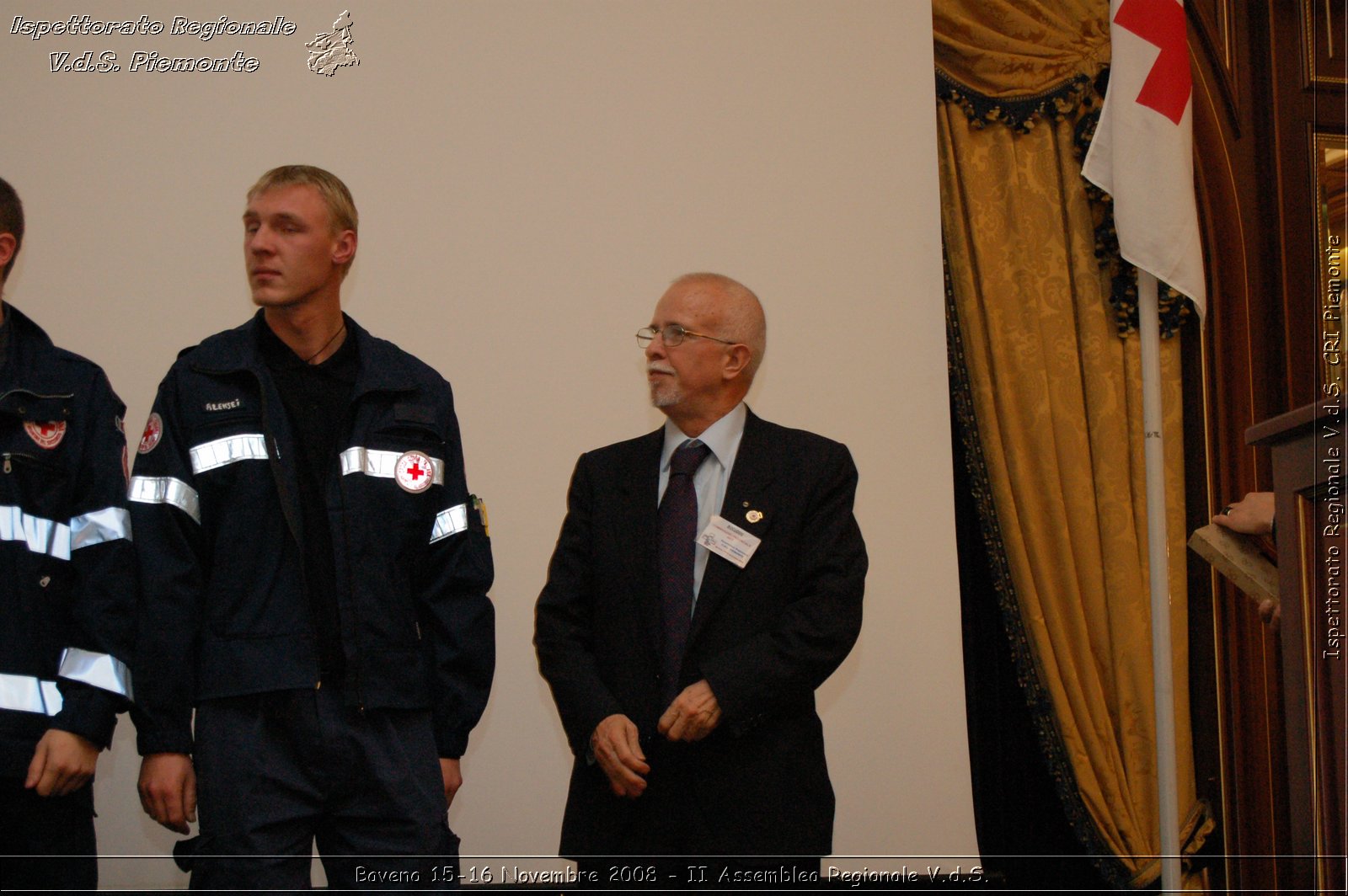 Baveno 15-16 Novembre 2008 - II Assemblea Regionale V.d.S. -  Croce Rossa Italiana - Ispettorato Regionale Volontari del Soccorso Piemonte