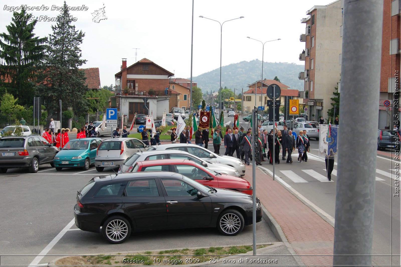 Gassino - 10 maggio 2009 - 25 anno di Fondazione -  Croce Rossa Italiana - Ispettorato Regionale Volontari del Soccorso Piemonte