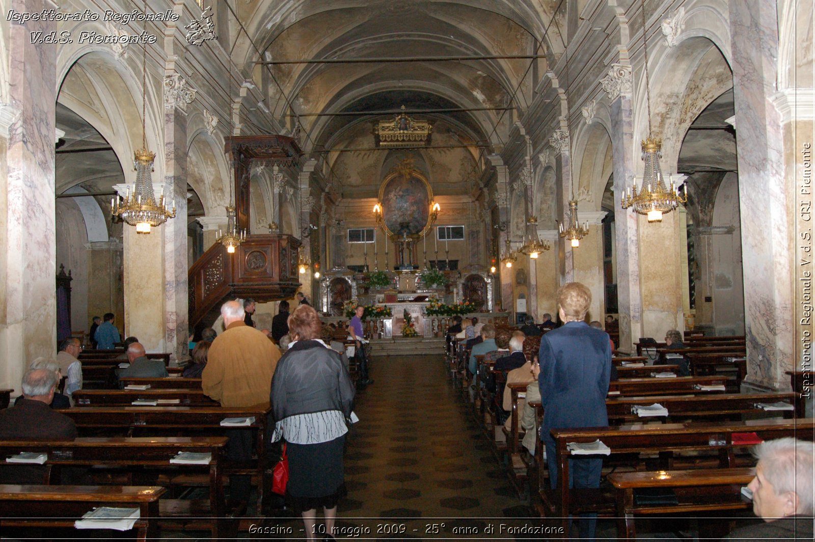 Gassino - 10 maggio 2009 - 25 anno di Fondazione -  Croce Rossa Italiana - Ispettorato Regionale Volontari del Soccorso Piemonte