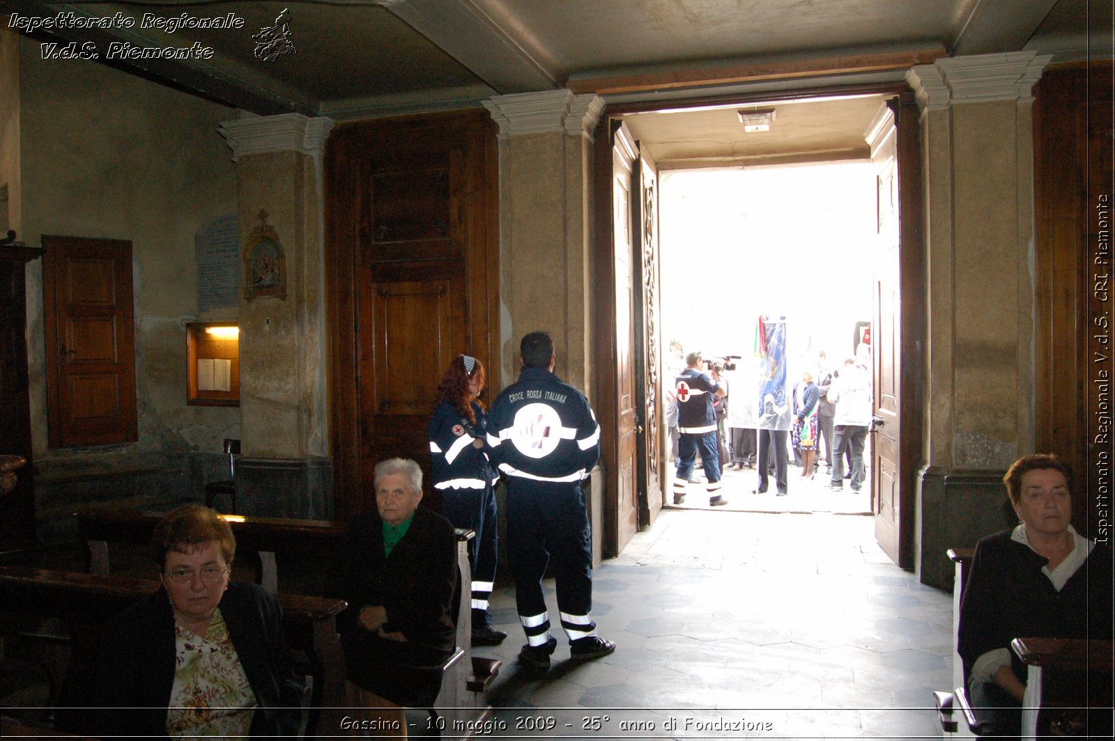 Gassino - 10 maggio 2009 - 25 anno di Fondazione -  Croce Rossa Italiana - Ispettorato Regionale Volontari del Soccorso Piemonte