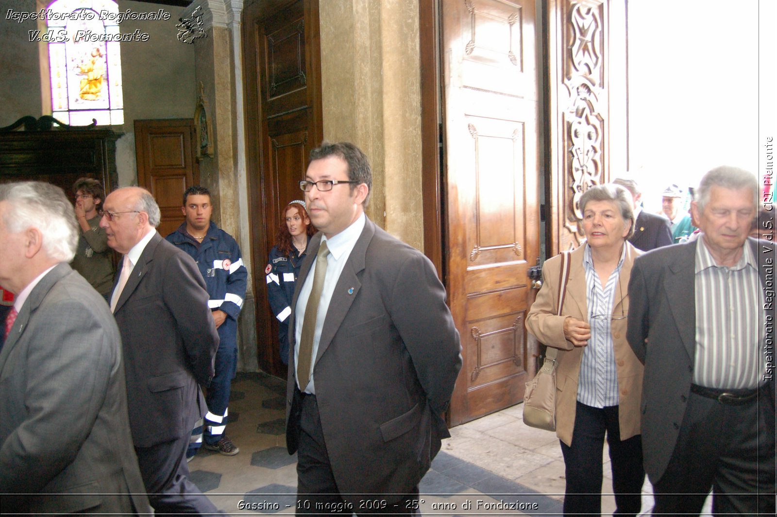 Gassino - 10 maggio 2009 - 25 anno di Fondazione -  Croce Rossa Italiana - Ispettorato Regionale Volontari del Soccorso Piemonte