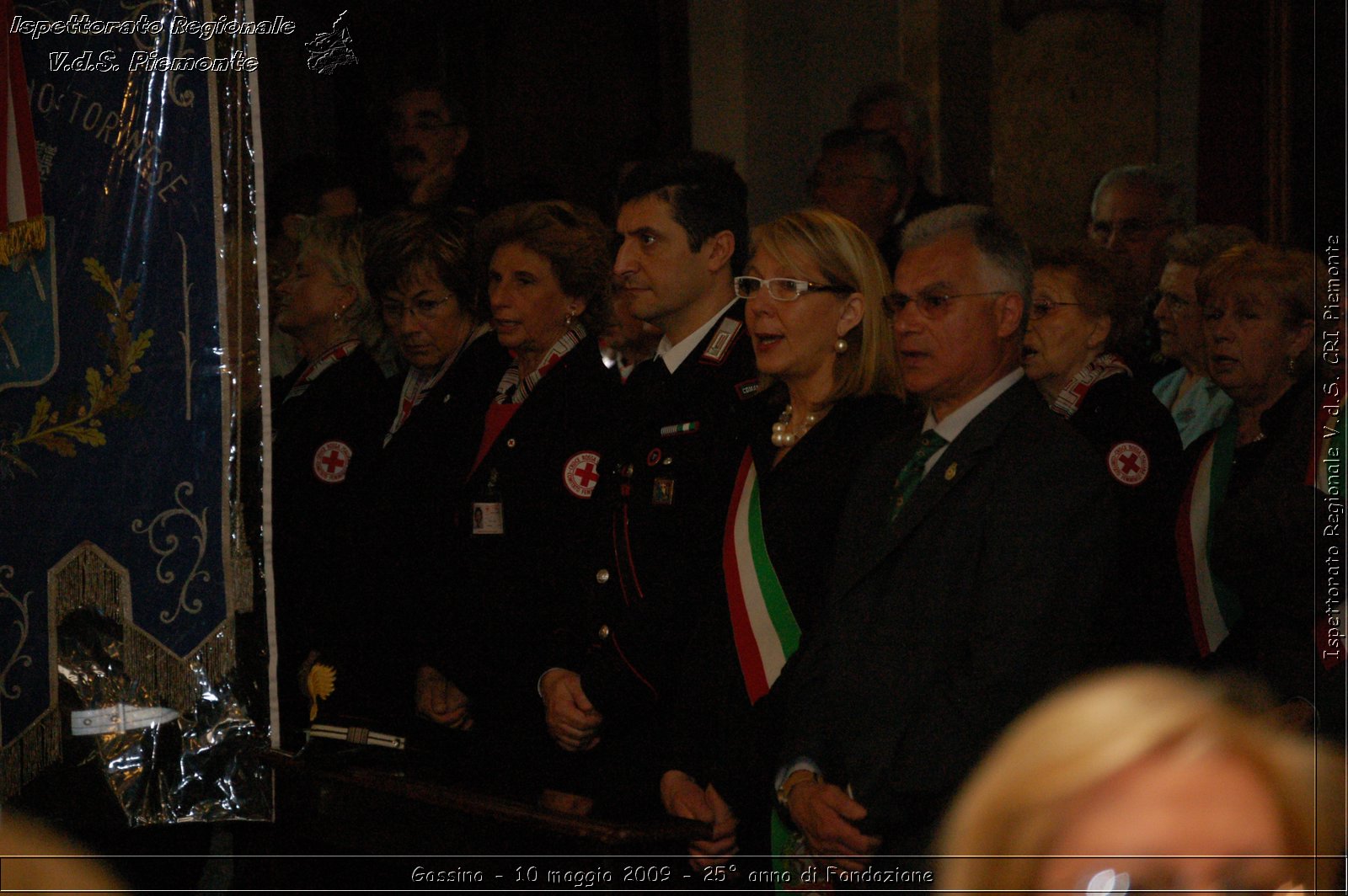 Gassino - 10 maggio 2009 - 25 anno di Fondazione -  Croce Rossa Italiana - Ispettorato Regionale Volontari del Soccorso Piemonte