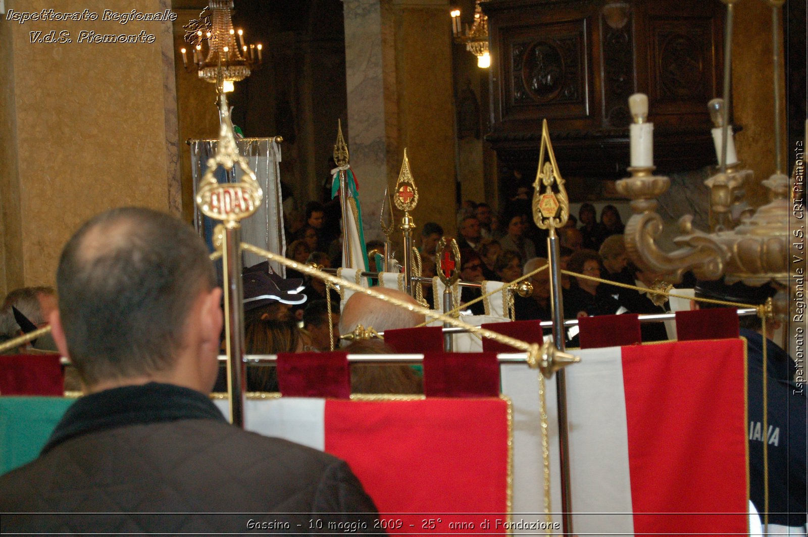 Gassino - 10 maggio 2009 - 25 anno di Fondazione -  Croce Rossa Italiana - Ispettorato Regionale Volontari del Soccorso Piemonte