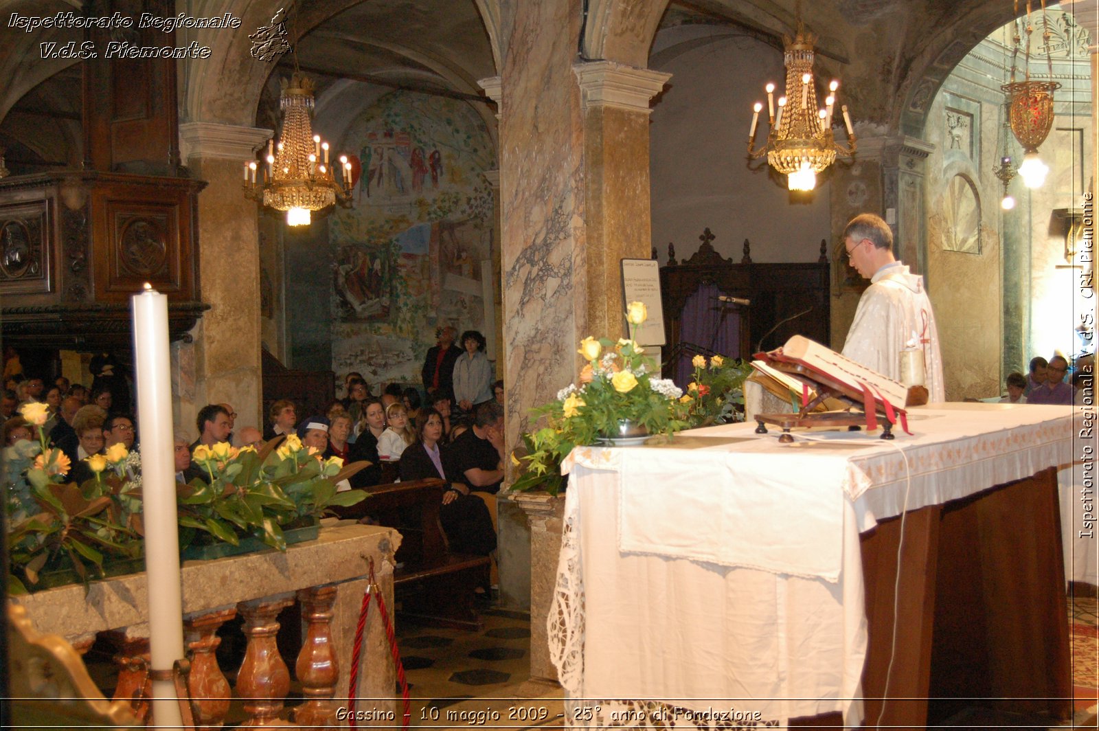 Gassino - 10 maggio 2009 - 25 anno di Fondazione -  Croce Rossa Italiana - Ispettorato Regionale Volontari del Soccorso Piemonte