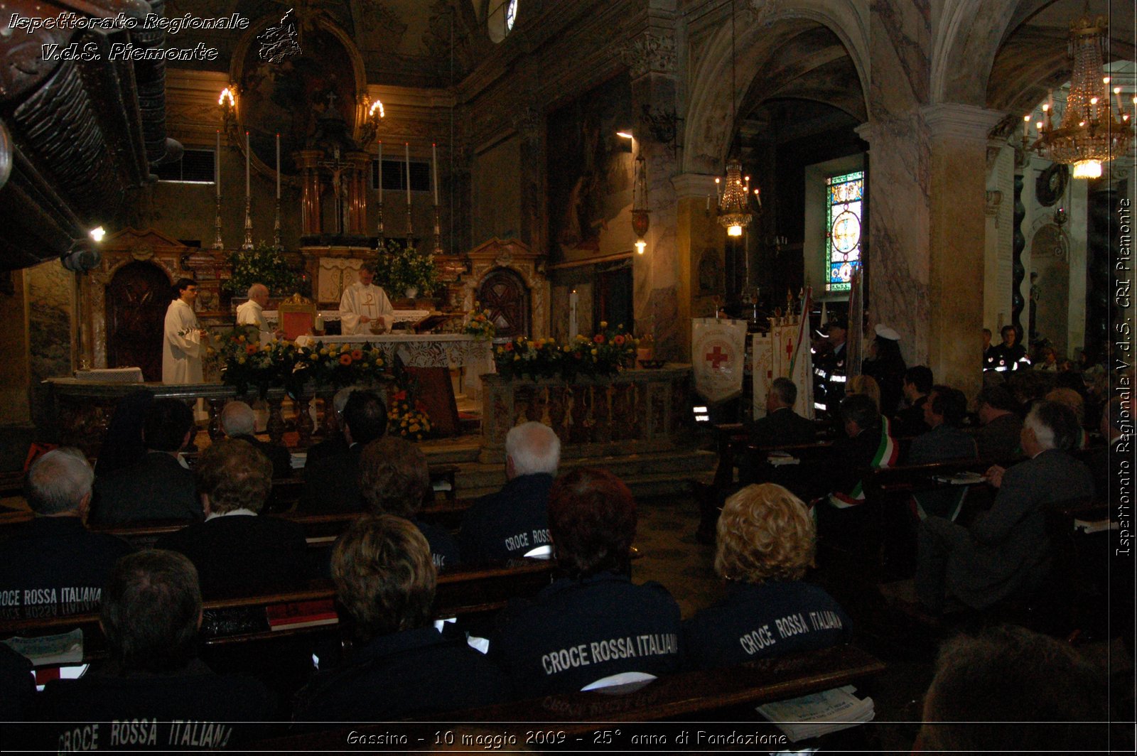 Gassino - 10 maggio 2009 - 25 anno di Fondazione -  Croce Rossa Italiana - Ispettorato Regionale Volontari del Soccorso Piemonte