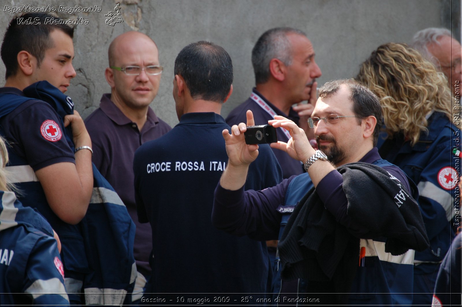 Gassino - 10 maggio 2009 - 25 anno di Fondazione -  Croce Rossa Italiana - Ispettorato Regionale Volontari del Soccorso Piemonte