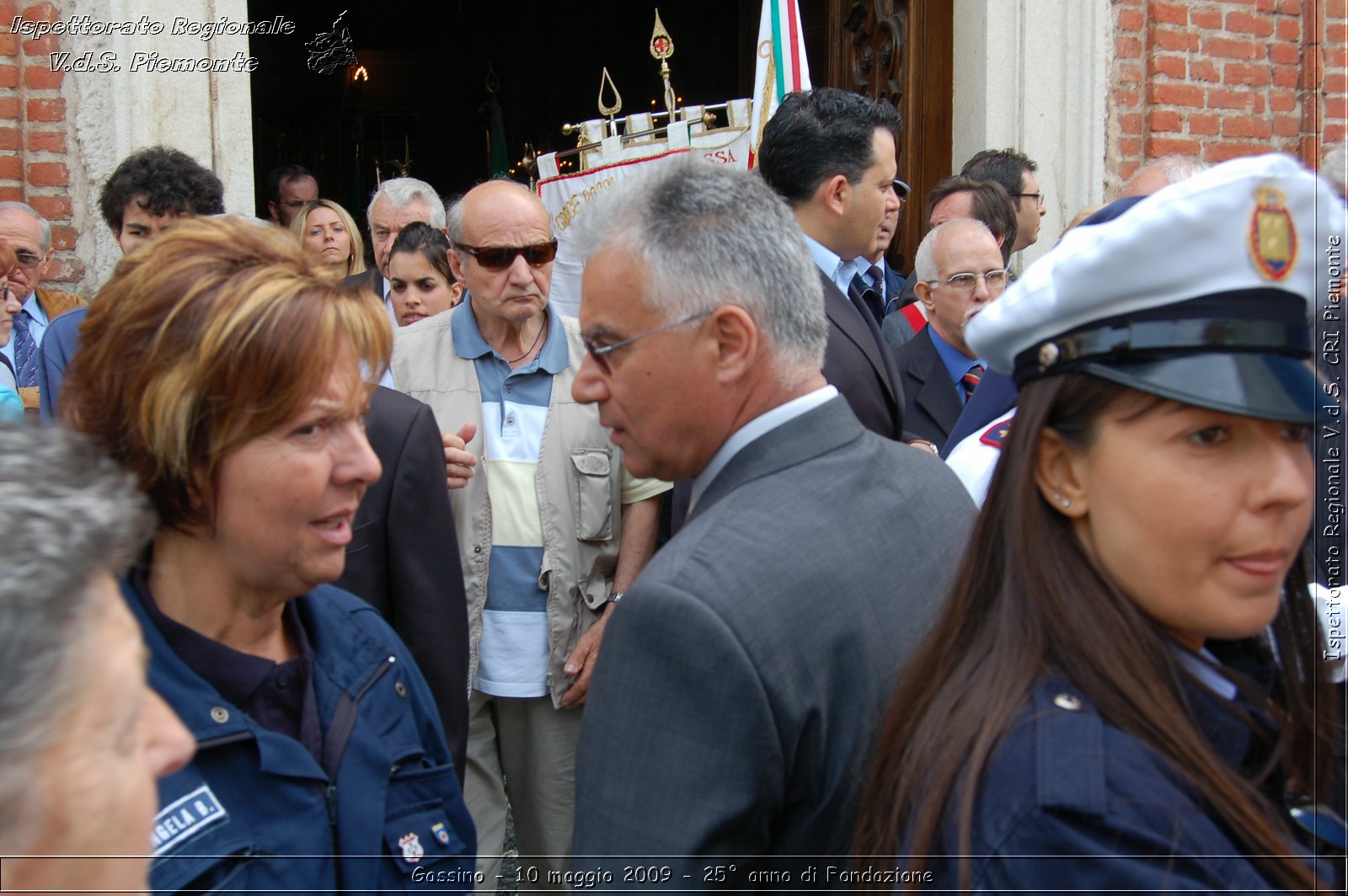 Gassino - 10 maggio 2009 - 25 anno di Fondazione -  Croce Rossa Italiana - Ispettorato Regionale Volontari del Soccorso Piemonte