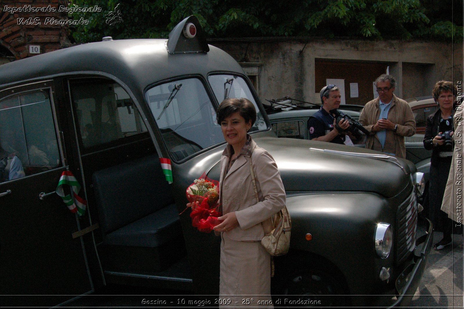 Gassino - 10 maggio 2009 - 25 anno di Fondazione -  Croce Rossa Italiana - Ispettorato Regionale Volontari del Soccorso Piemonte