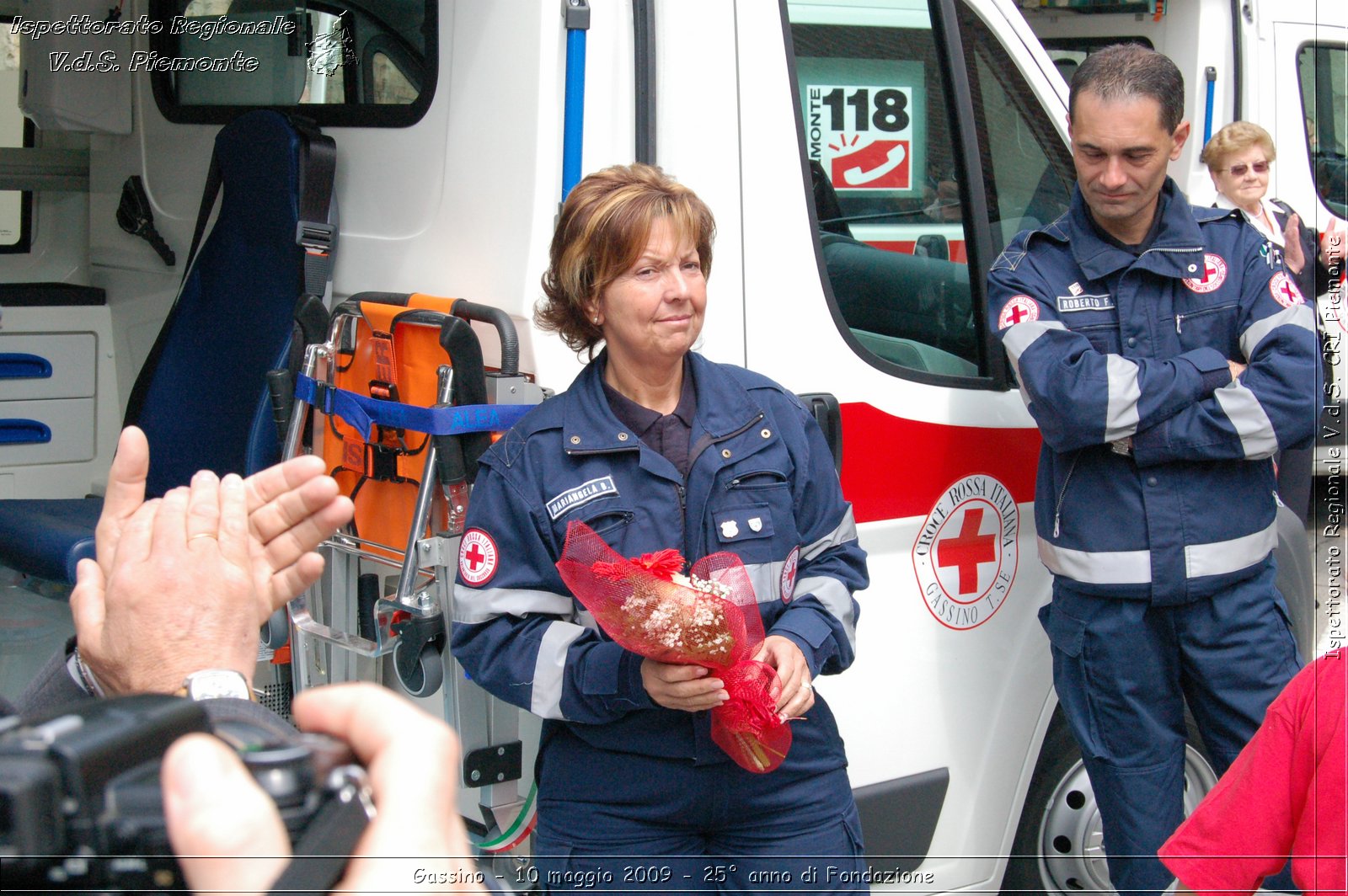 Gassino - 10 maggio 2009 - 25 anno di Fondazione -  Croce Rossa Italiana - Ispettorato Regionale Volontari del Soccorso Piemonte