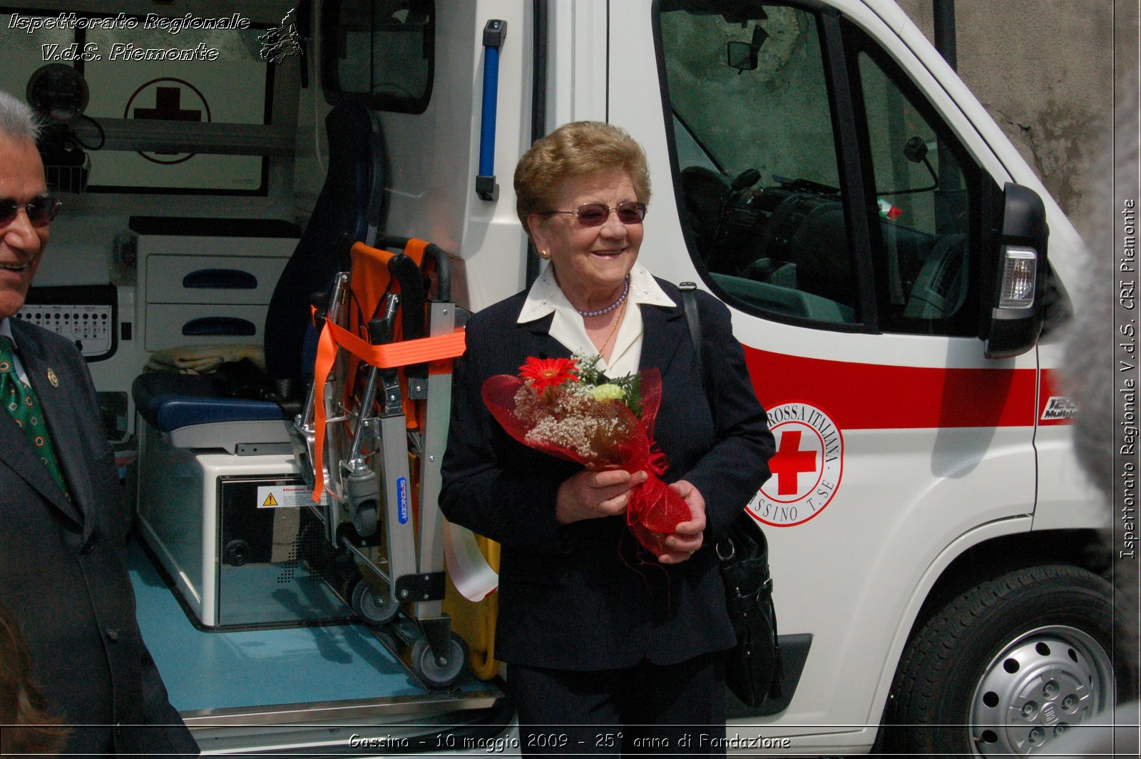 Gassino - 10 maggio 2009 - 25 anno di Fondazione -  Croce Rossa Italiana - Ispettorato Regionale Volontari del Soccorso Piemonte