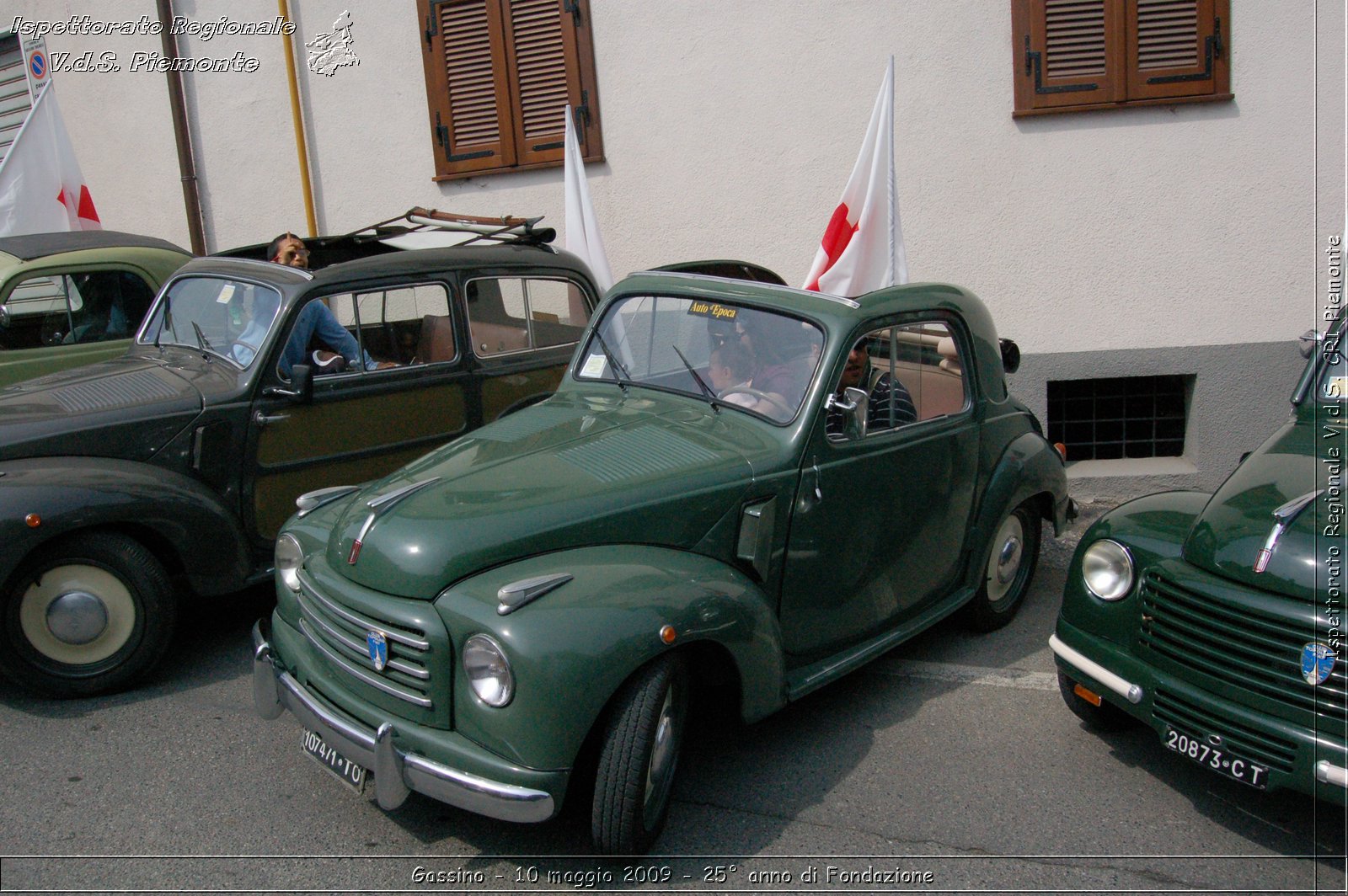 Gassino - 10 maggio 2009 - 25 anno di Fondazione -  Croce Rossa Italiana - Ispettorato Regionale Volontari del Soccorso Piemonte