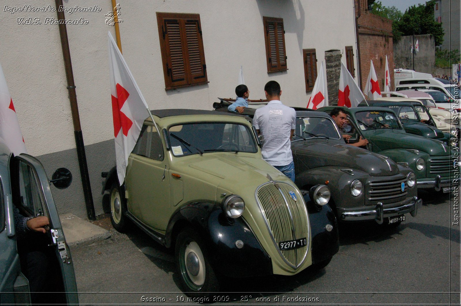 Gassino - 10 maggio 2009 - 25 anno di Fondazione -  Croce Rossa Italiana - Ispettorato Regionale Volontari del Soccorso Piemonte