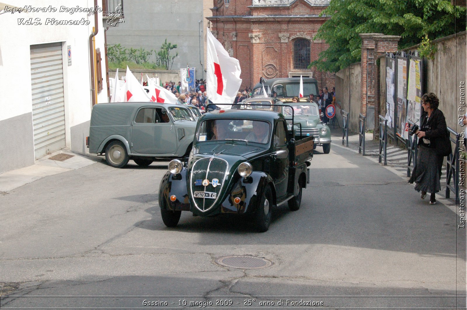 Gassino - 10 maggio 2009 - 25 anno di Fondazione -  Croce Rossa Italiana - Ispettorato Regionale Volontari del Soccorso Piemonte