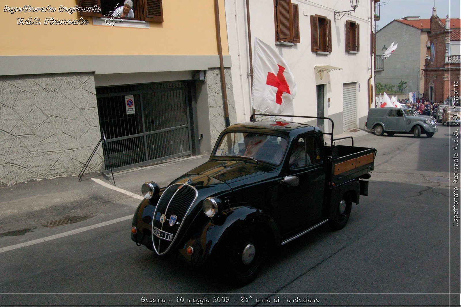 Gassino - 10 maggio 2009 - 25 anno di Fondazione -  Croce Rossa Italiana - Ispettorato Regionale Volontari del Soccorso Piemonte