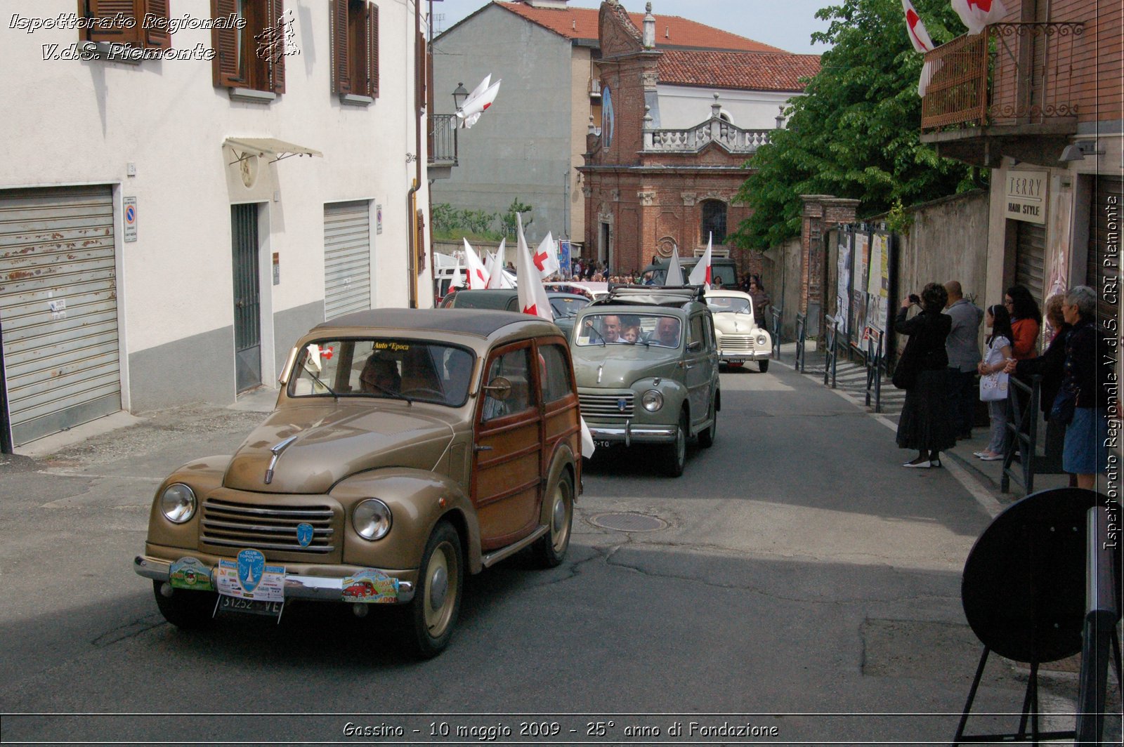 Gassino - 10 maggio 2009 - 25 anno di Fondazione -  Croce Rossa Italiana - Ispettorato Regionale Volontari del Soccorso Piemonte