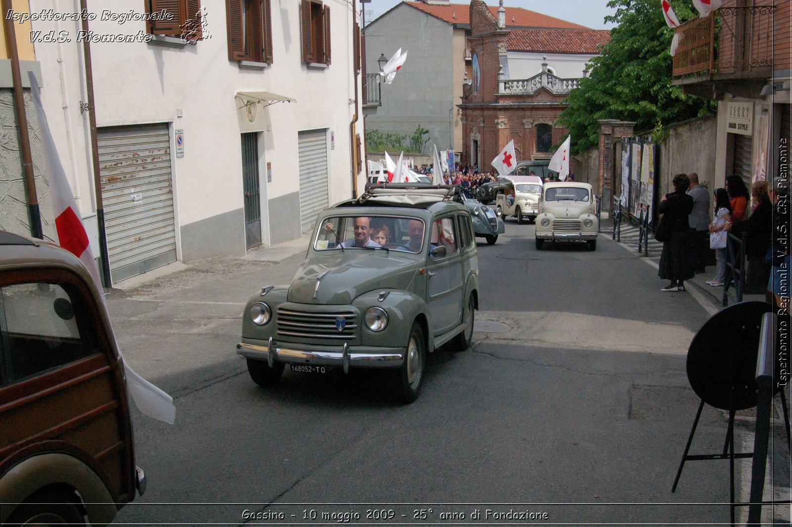 Gassino - 10 maggio 2009 - 25 anno di Fondazione -  Croce Rossa Italiana - Ispettorato Regionale Volontari del Soccorso Piemonte