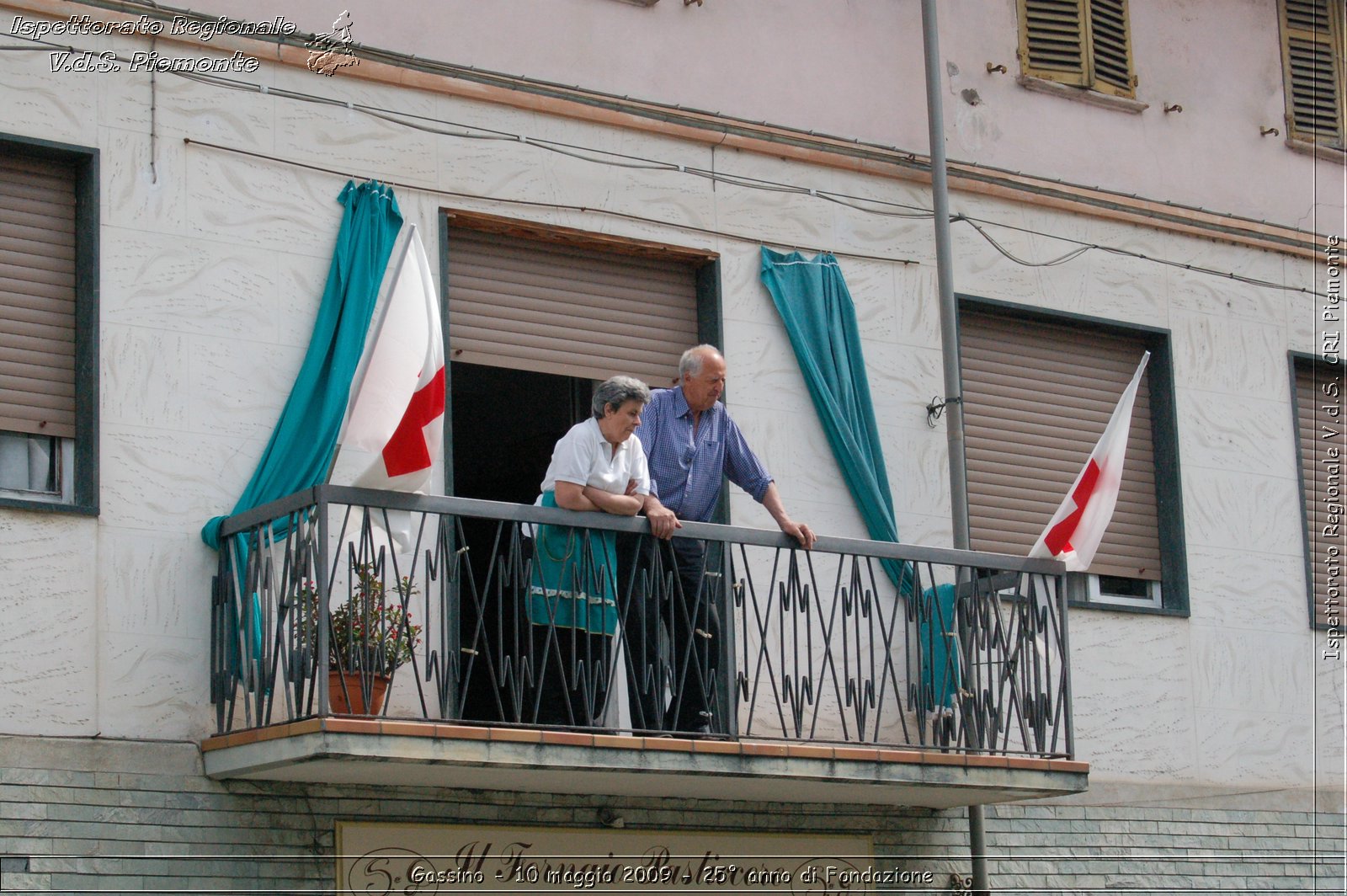 Gassino - 10 maggio 2009 - 25 anno di Fondazione -  Croce Rossa Italiana - Ispettorato Regionale Volontari del Soccorso Piemonte