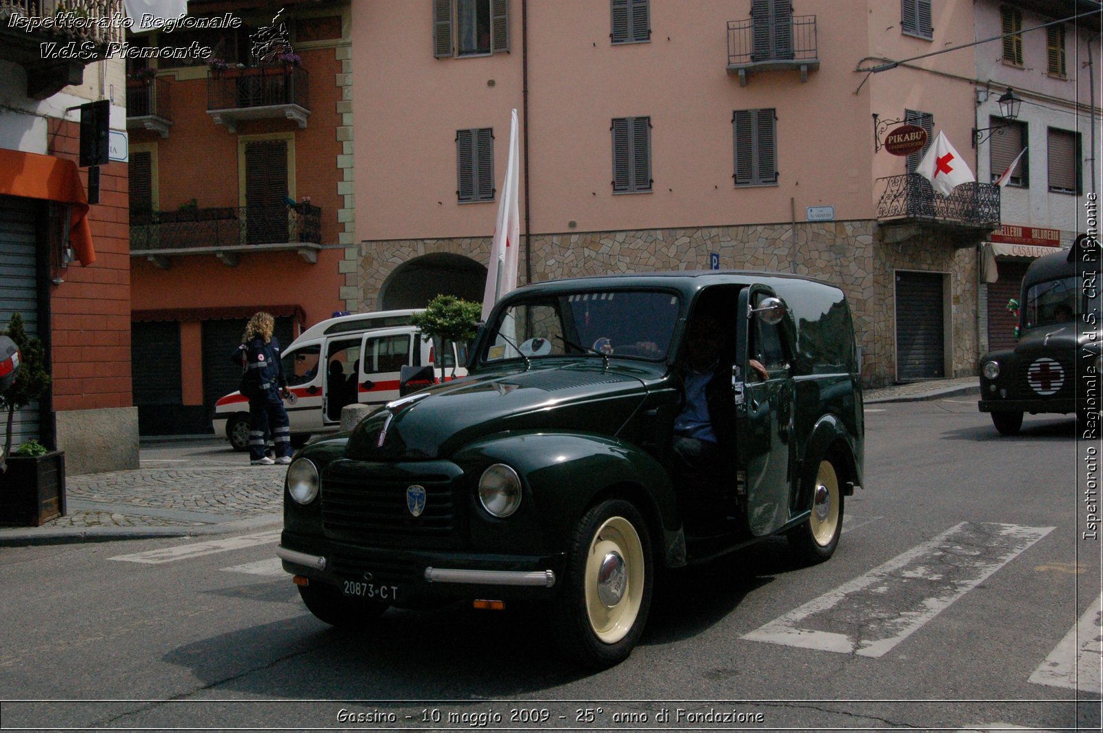 Gassino - 10 maggio 2009 - 25 anno di Fondazione -  Croce Rossa Italiana - Ispettorato Regionale Volontari del Soccorso Piemonte