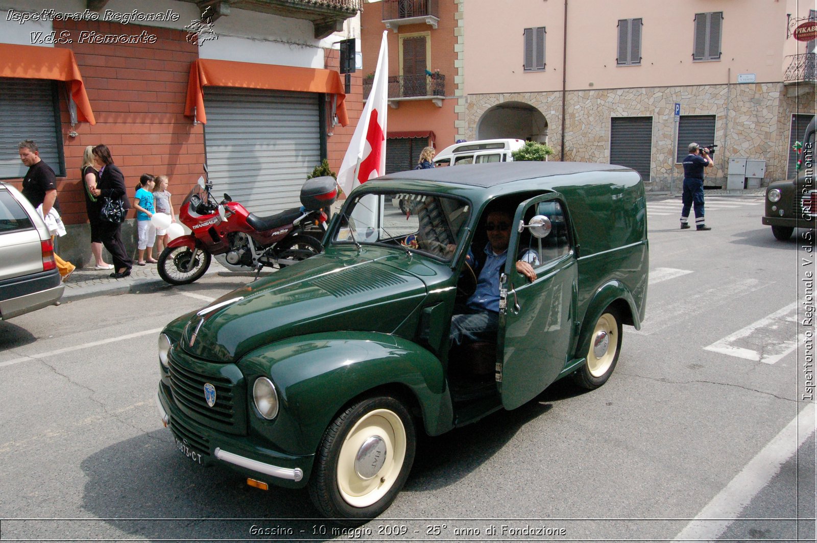 Gassino - 10 maggio 2009 - 25 anno di Fondazione -  Croce Rossa Italiana - Ispettorato Regionale Volontari del Soccorso Piemonte